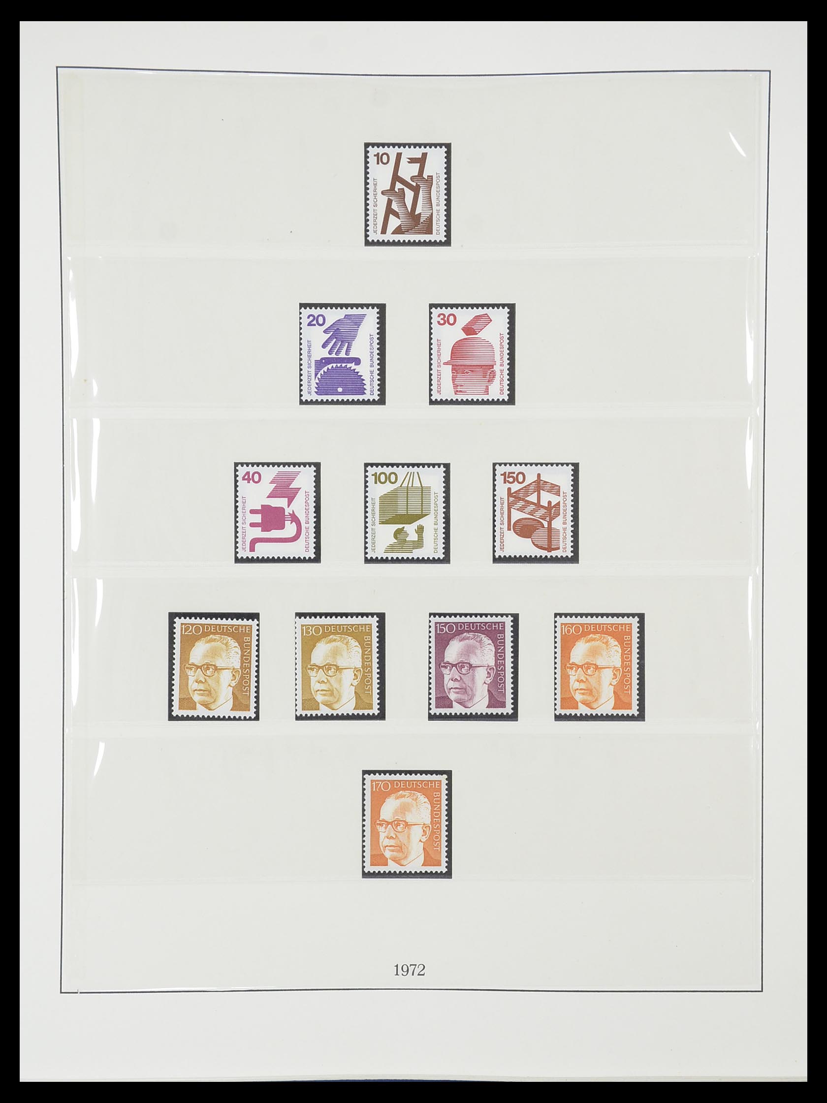 33856 059 - Postzegelverzameling 33856 Bundespost 1949-1977.