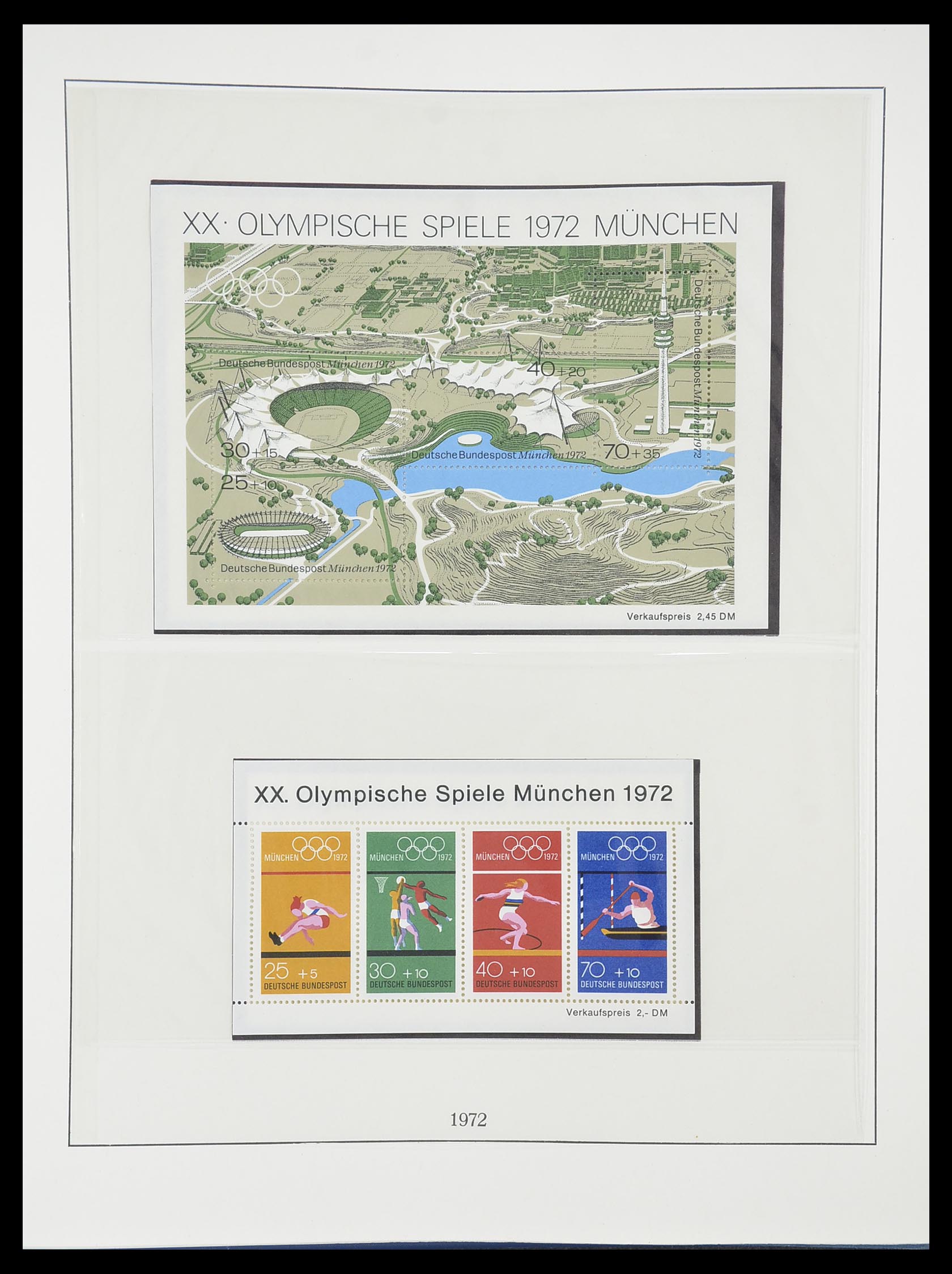33856 061 - Postzegelverzameling 33856 Bundespost 1949-1977.