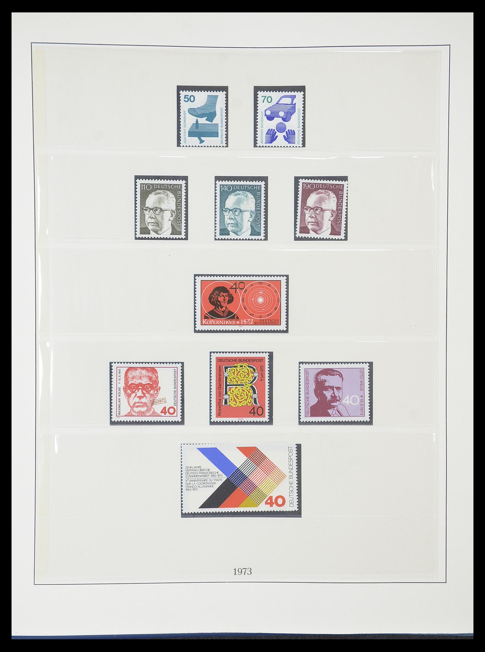 33856 062 - Postzegelverzameling 33856 Bundespost 1949-1977.