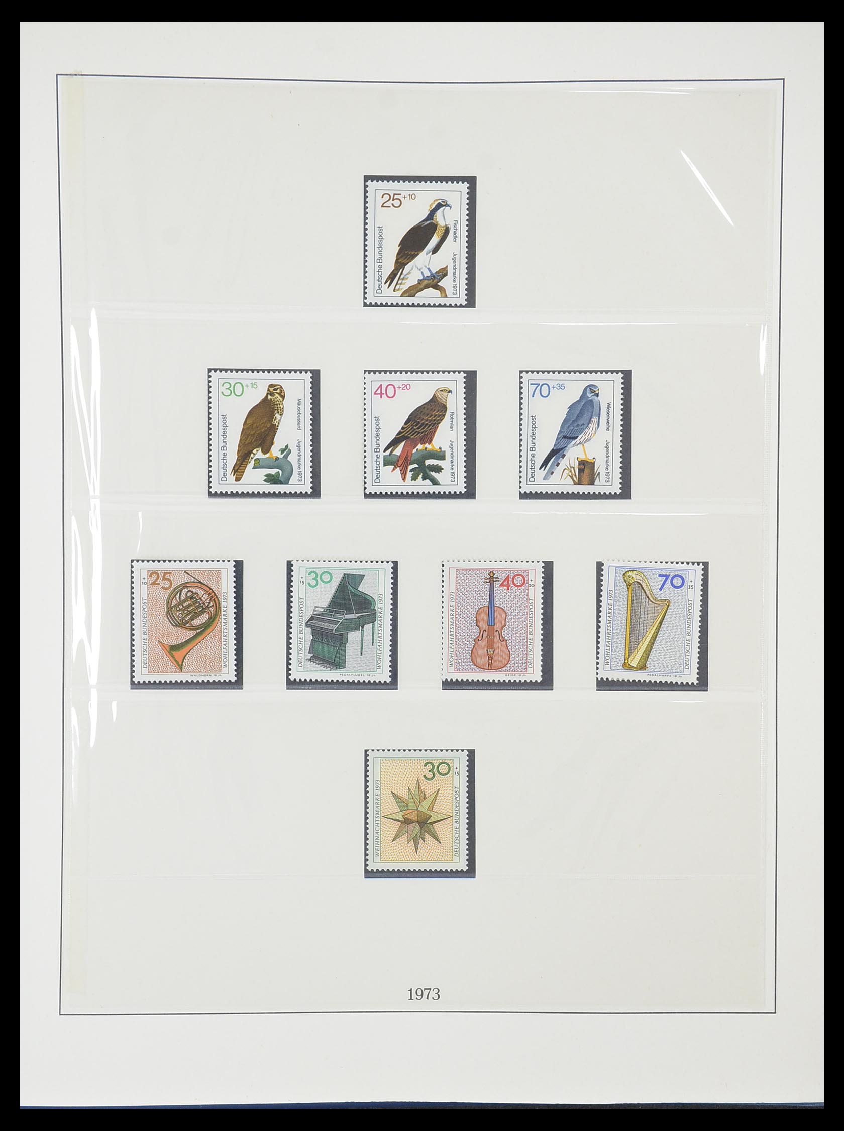 33856 063 - Postzegelverzameling 33856 Bundespost 1949-1977.