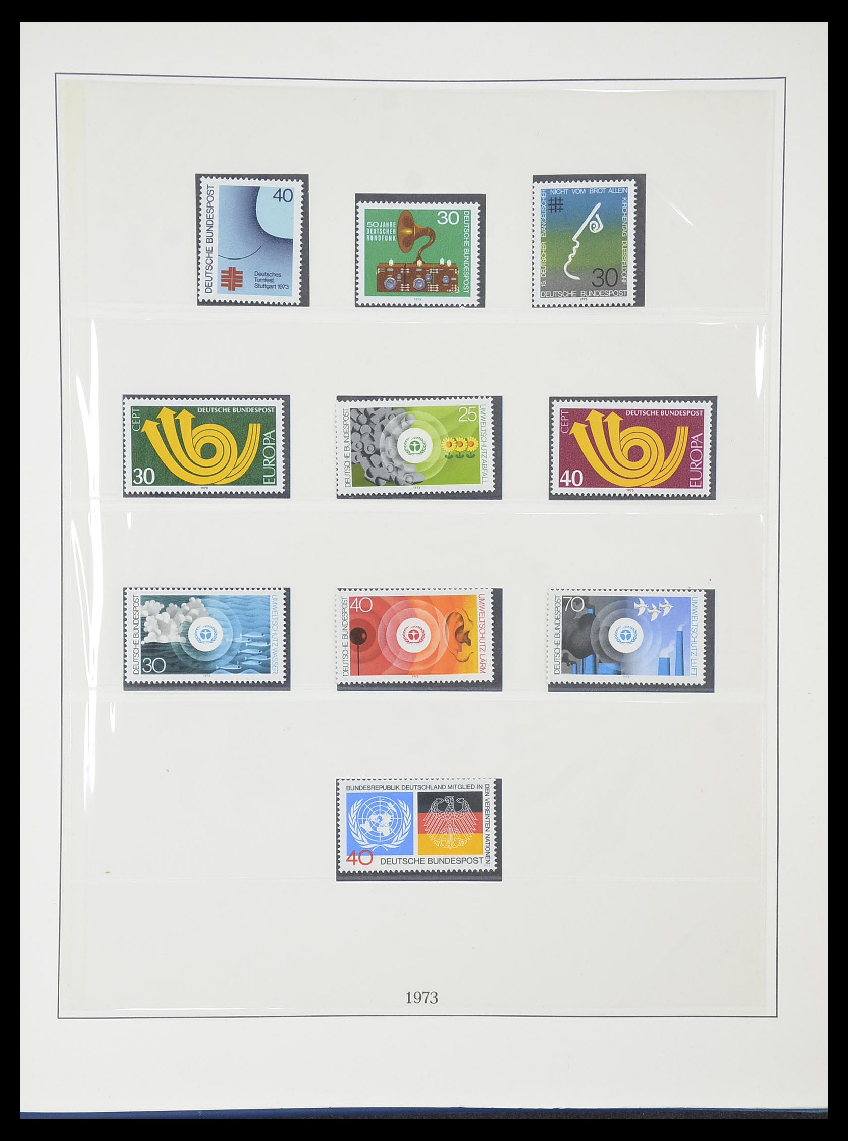 33856 065 - Postzegelverzameling 33856 Bundespost 1949-1977.