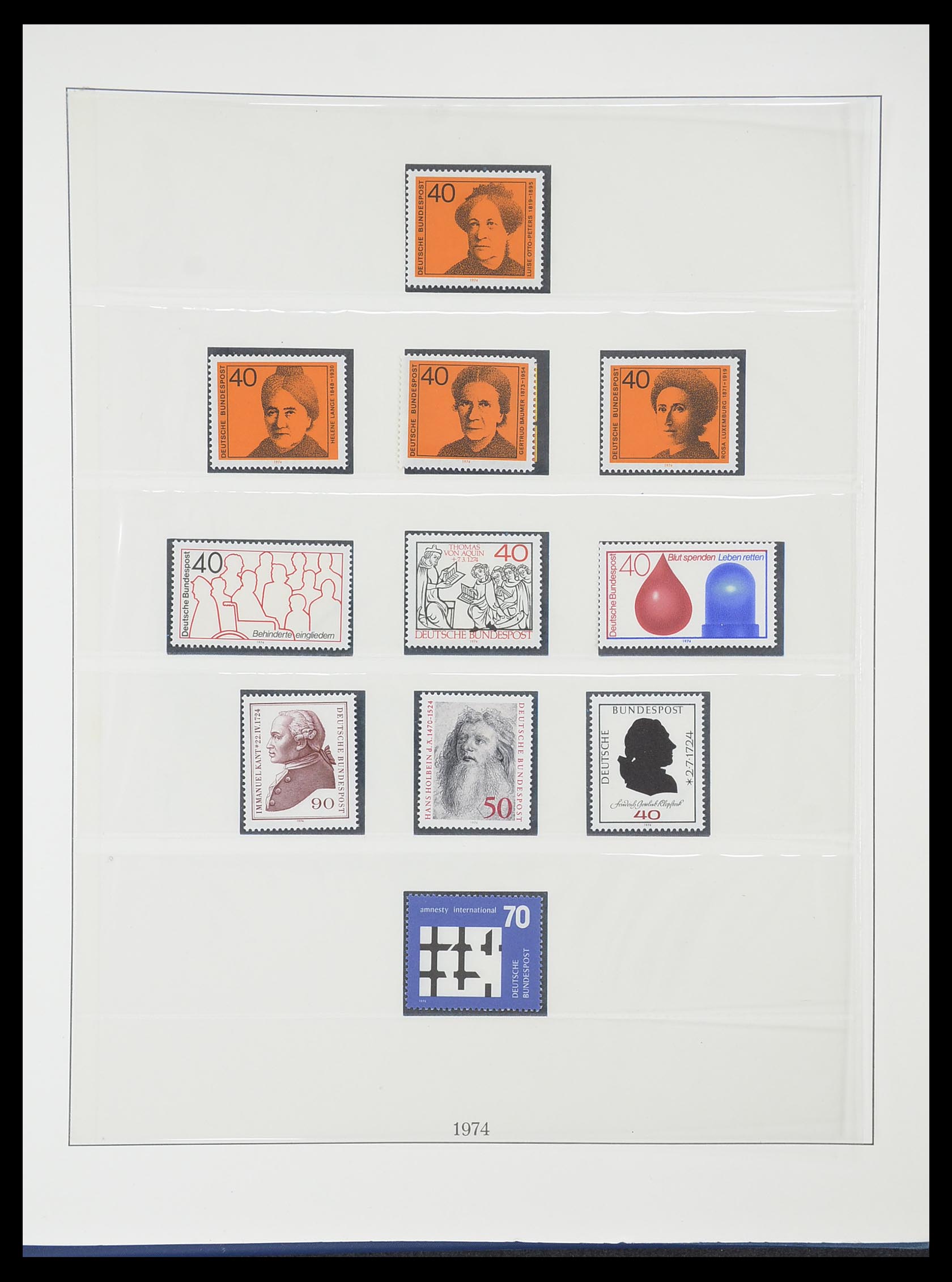 33856 067 - Postzegelverzameling 33856 Bundespost 1949-1977.