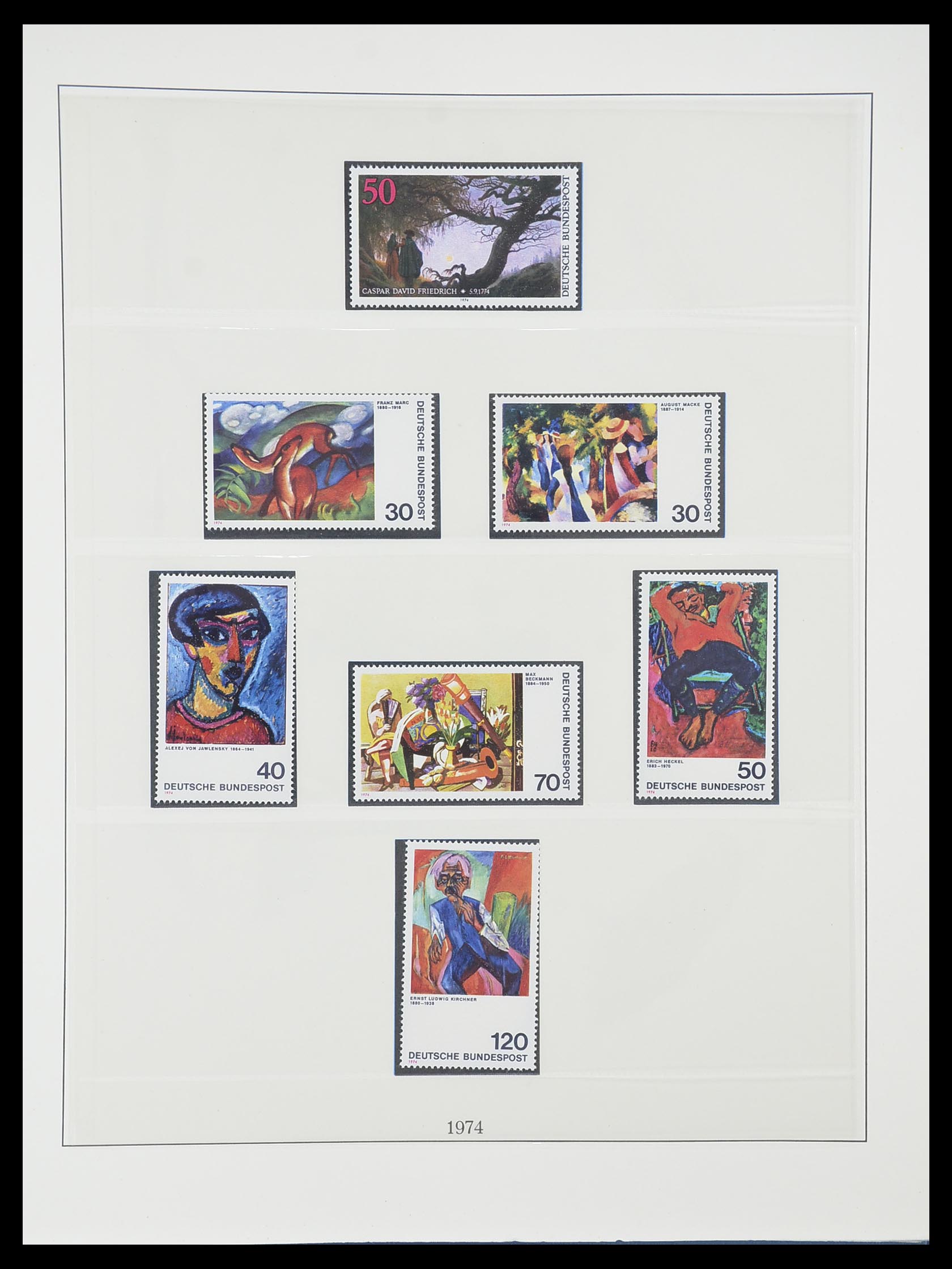 33856 068 - Postzegelverzameling 33856 Bundespost 1949-1977.