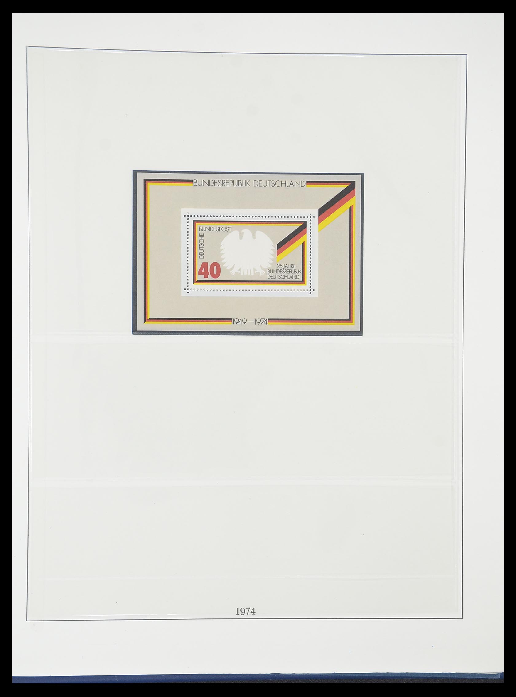33856 071 - Postzegelverzameling 33856 Bundespost 1949-1977.