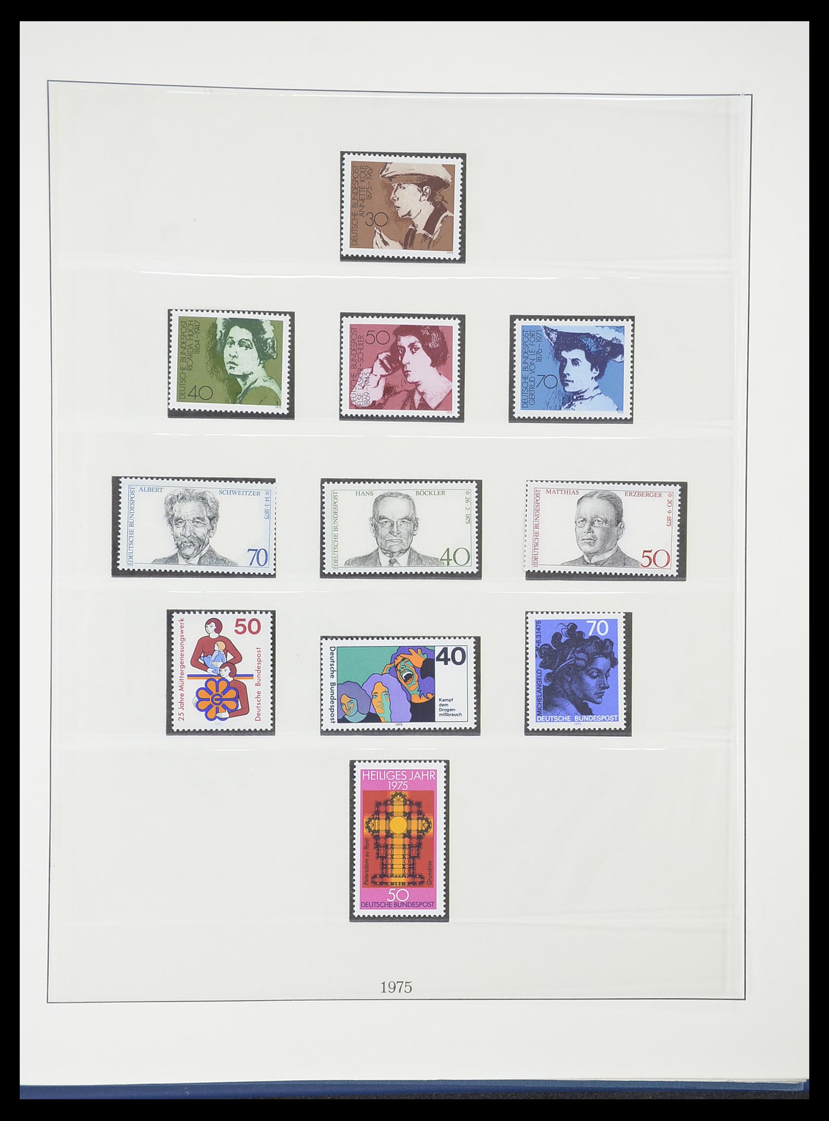 33856 072 - Postzegelverzameling 33856 Bundespost 1949-1977.