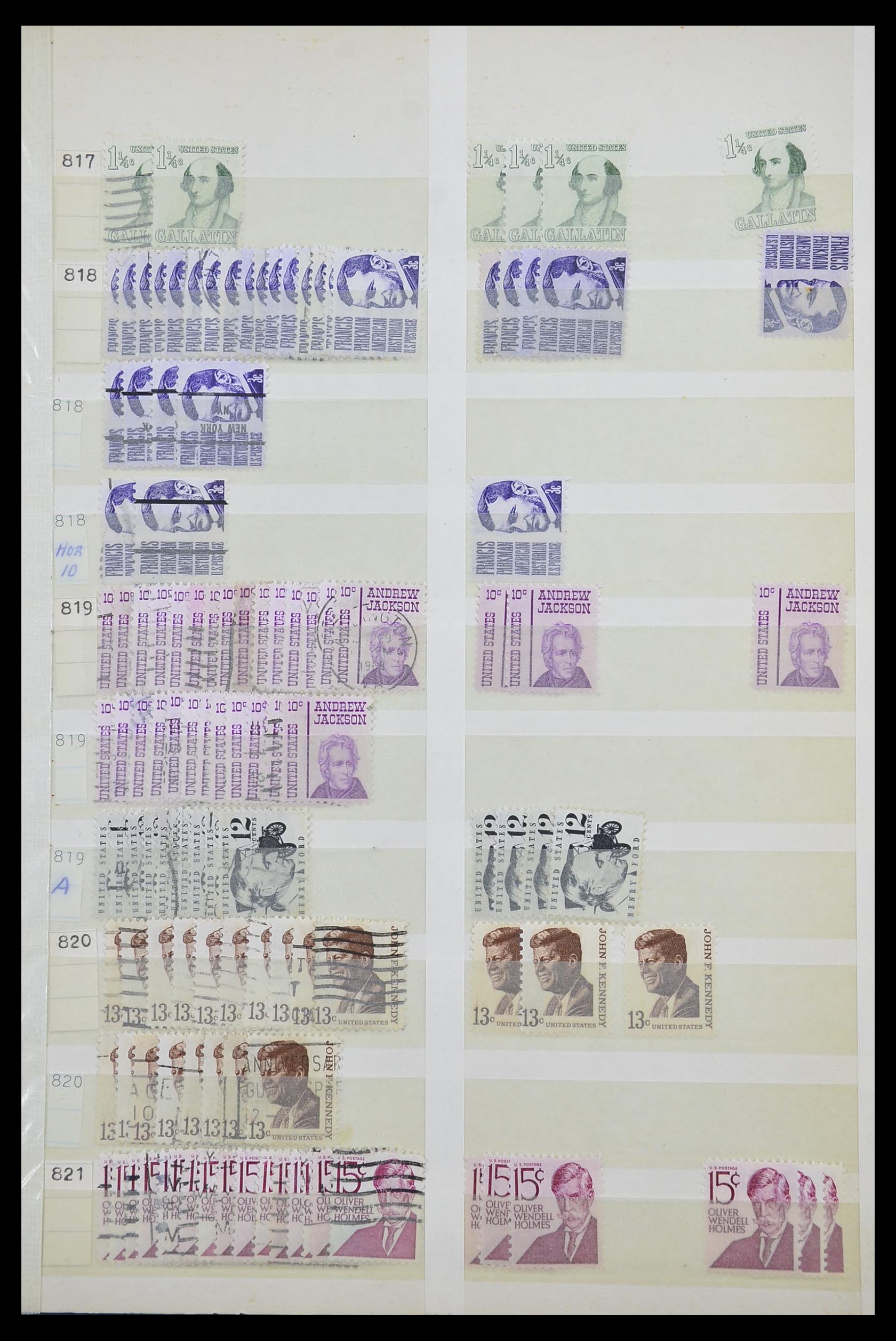 33857 019 - Stamp collection 33857 USA 1959-1988.