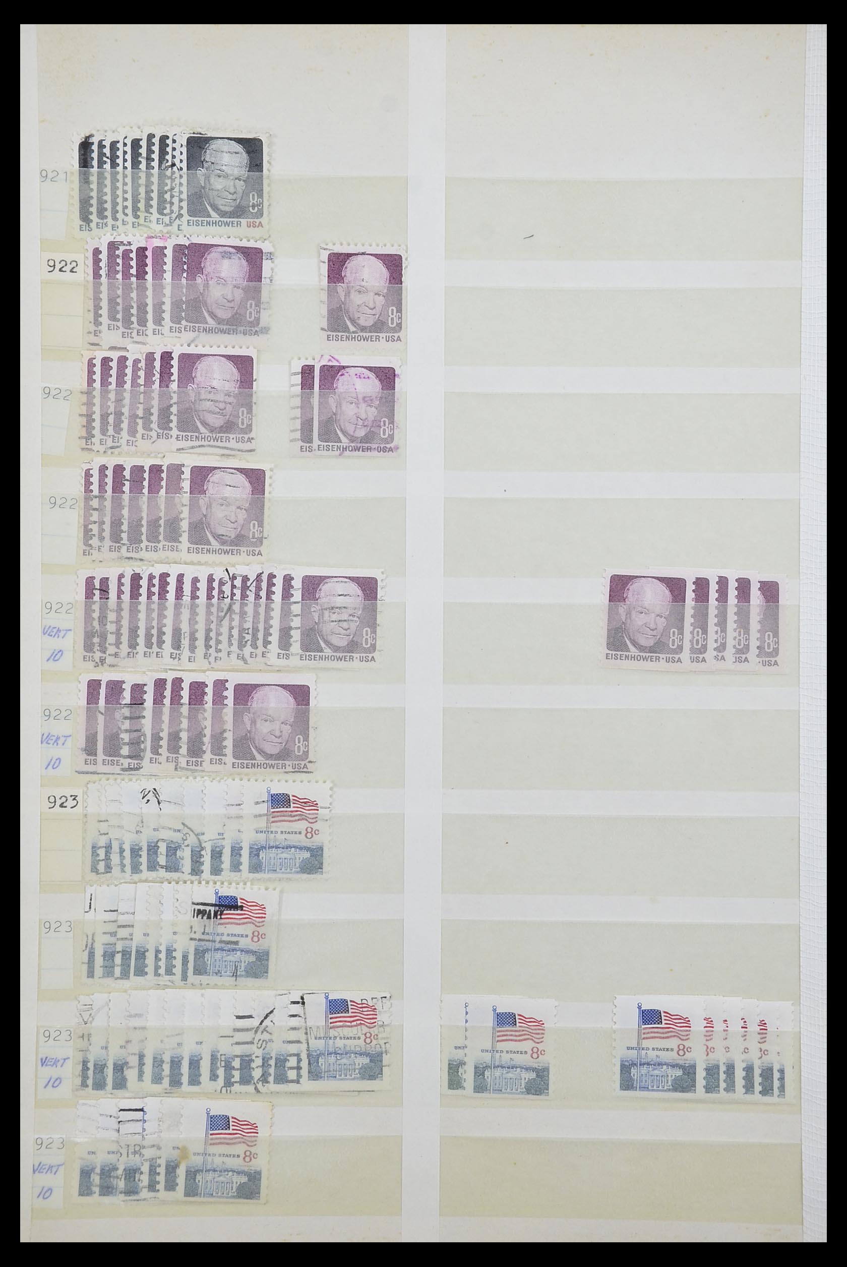 33857 032 - Stamp collection 33857 USA 1959-1988.