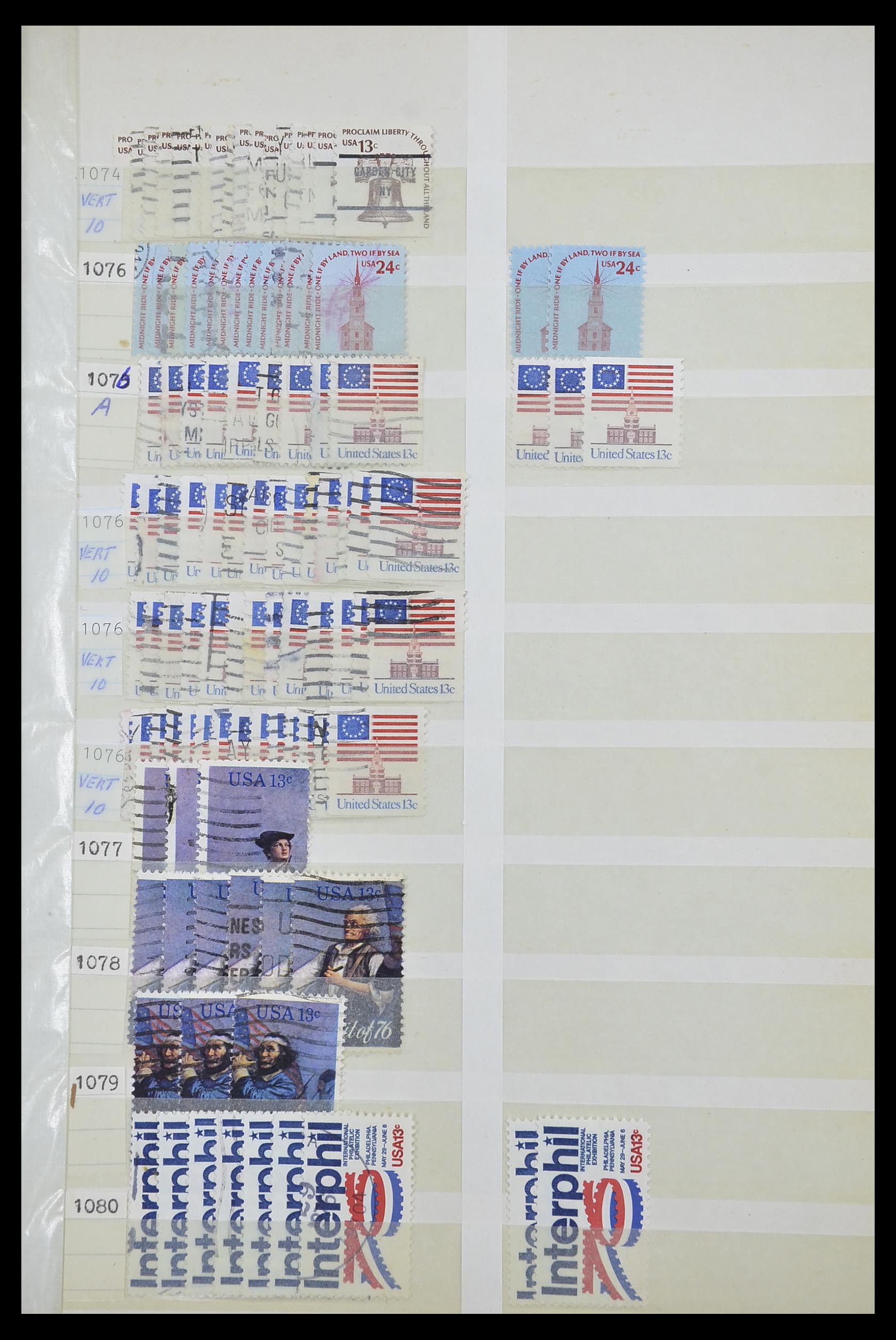 33857 049 - Stamp collection 33857 USA 1959-1988.
