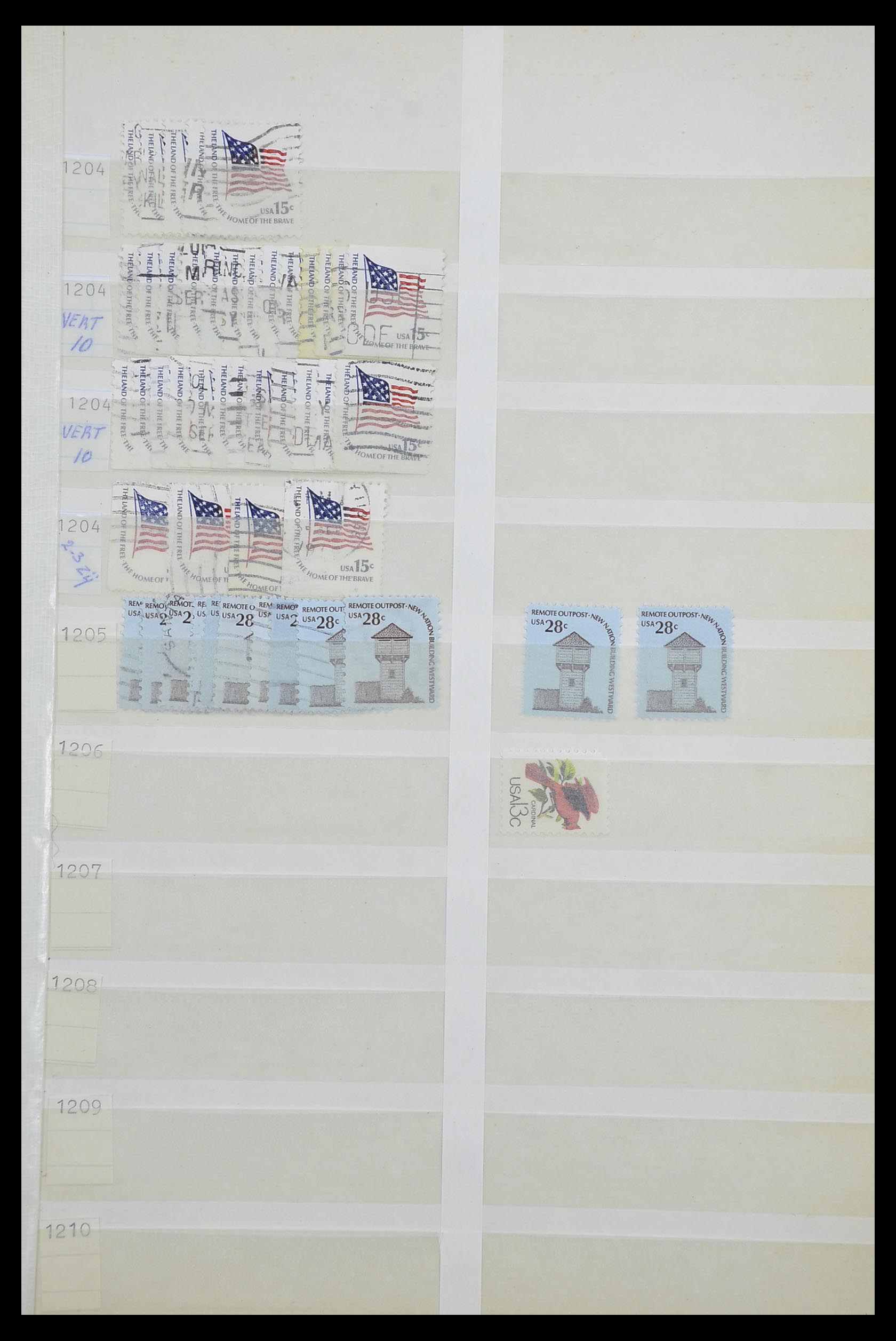 33857 063 - Stamp collection 33857 USA 1959-1988.