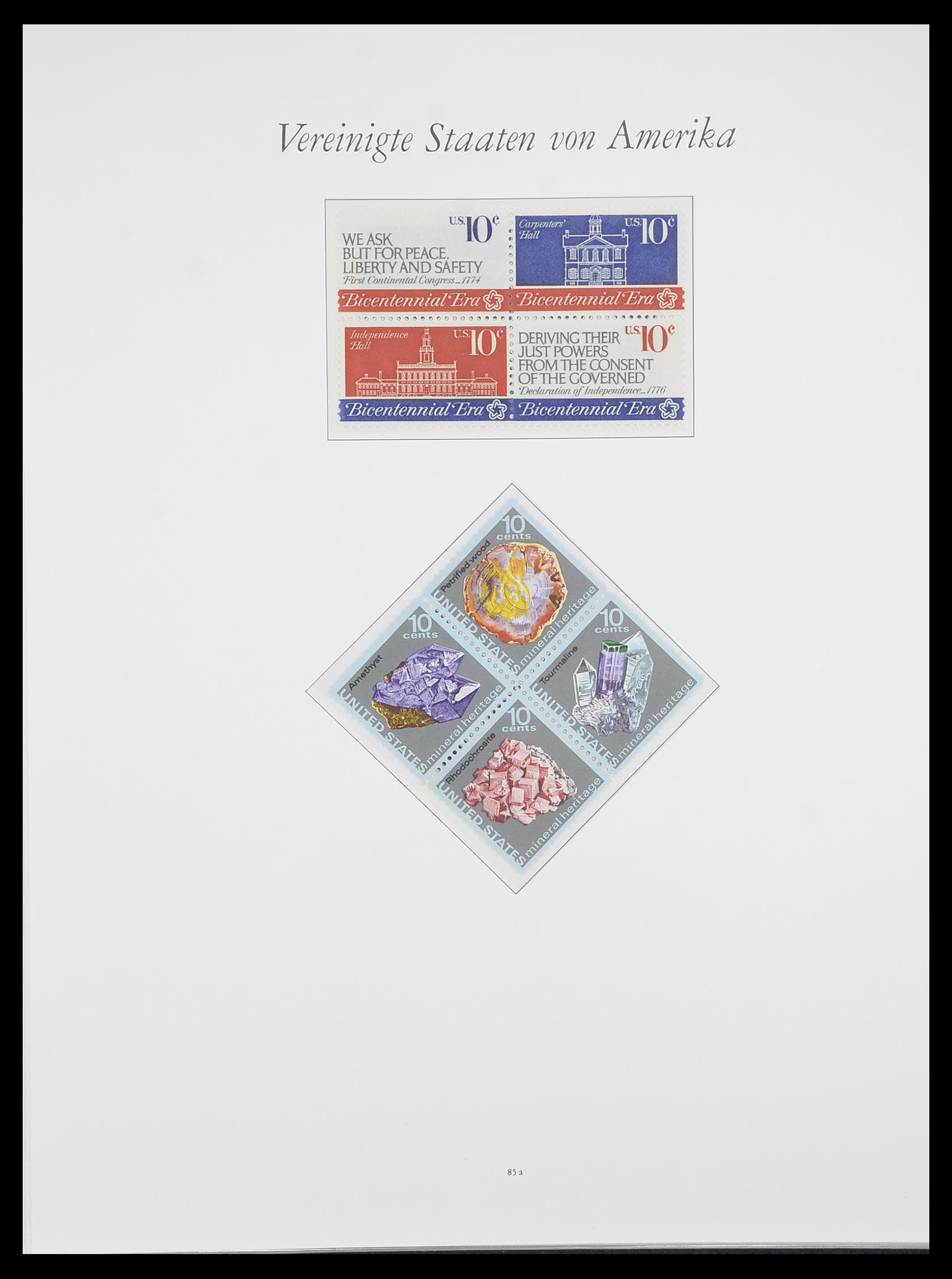 33857 130 - Stamp collection 33857 USA 1959-1988.