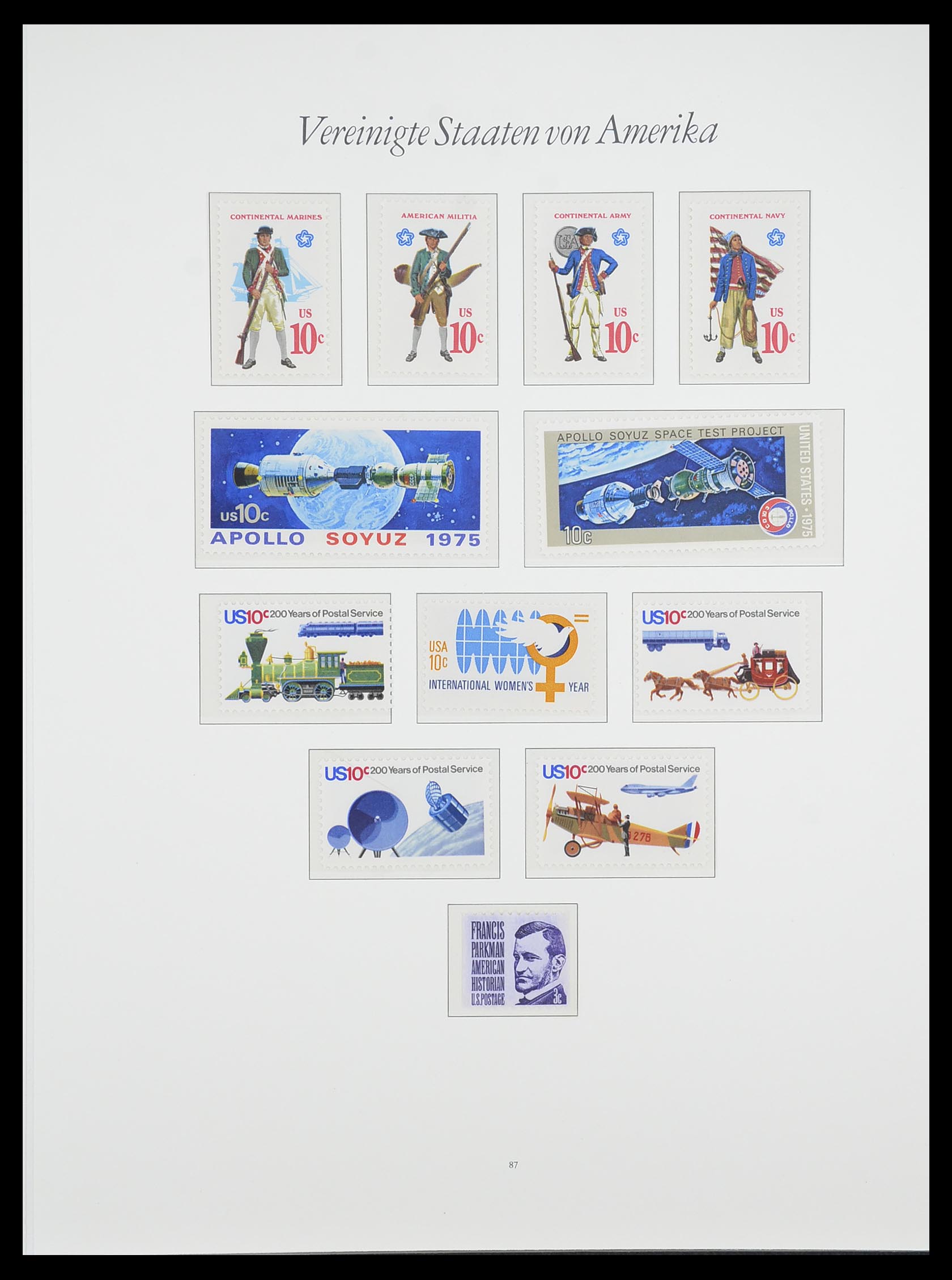 33857 132 - Stamp collection 33857 USA 1959-1988.