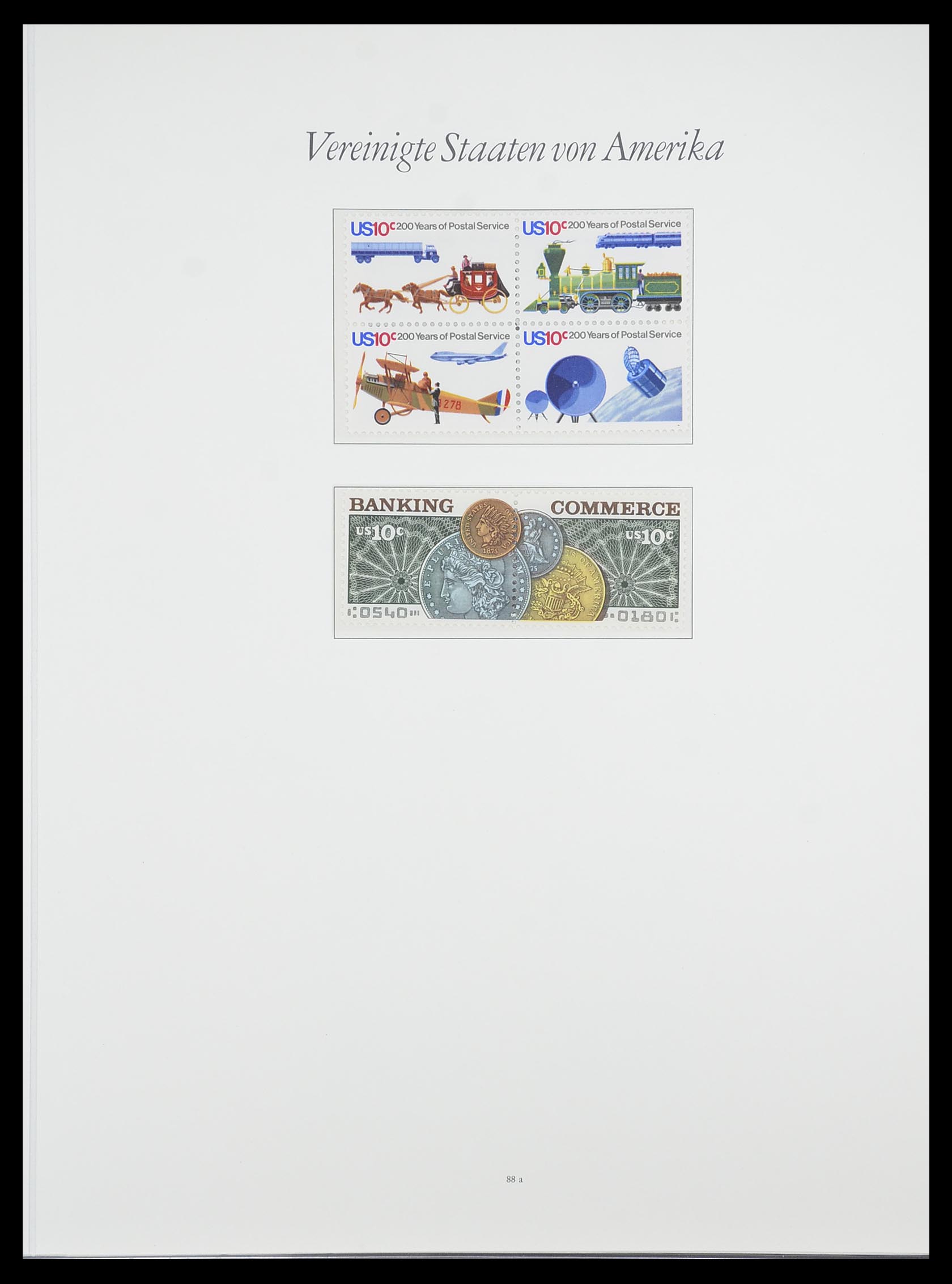 33857 135 - Stamp collection 33857 USA 1959-1988.