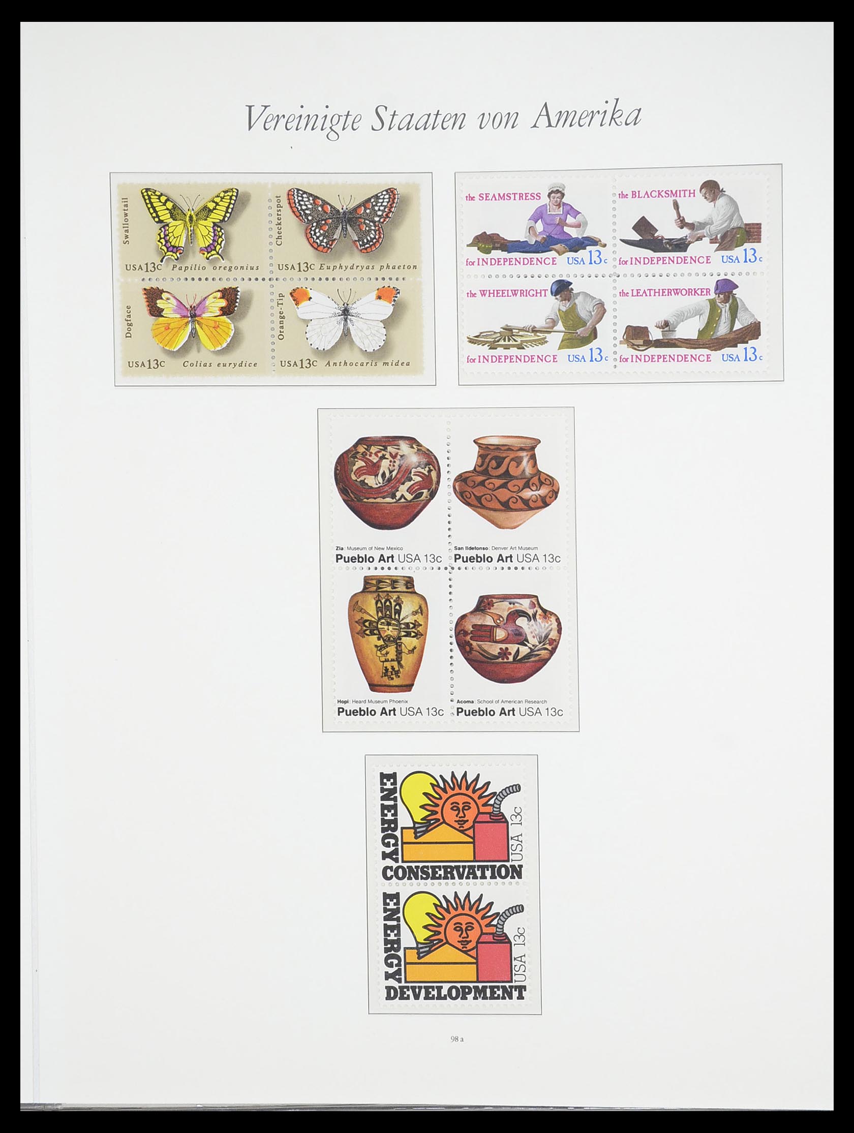 33857 142 - Stamp collection 33857 USA 1959-1988.