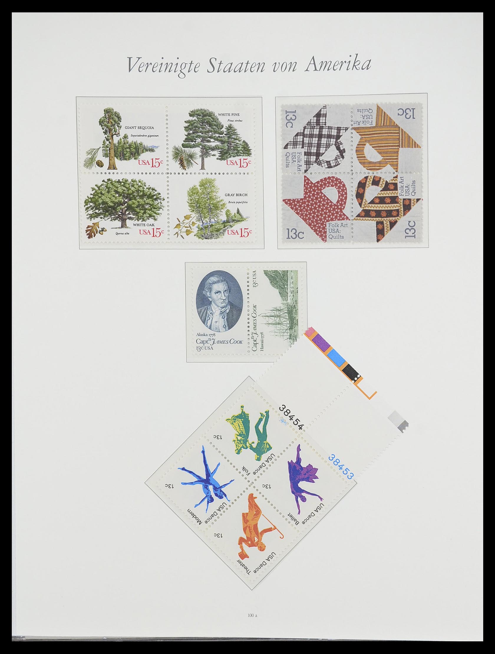 33857 145 - Stamp collection 33857 USA 1959-1988.