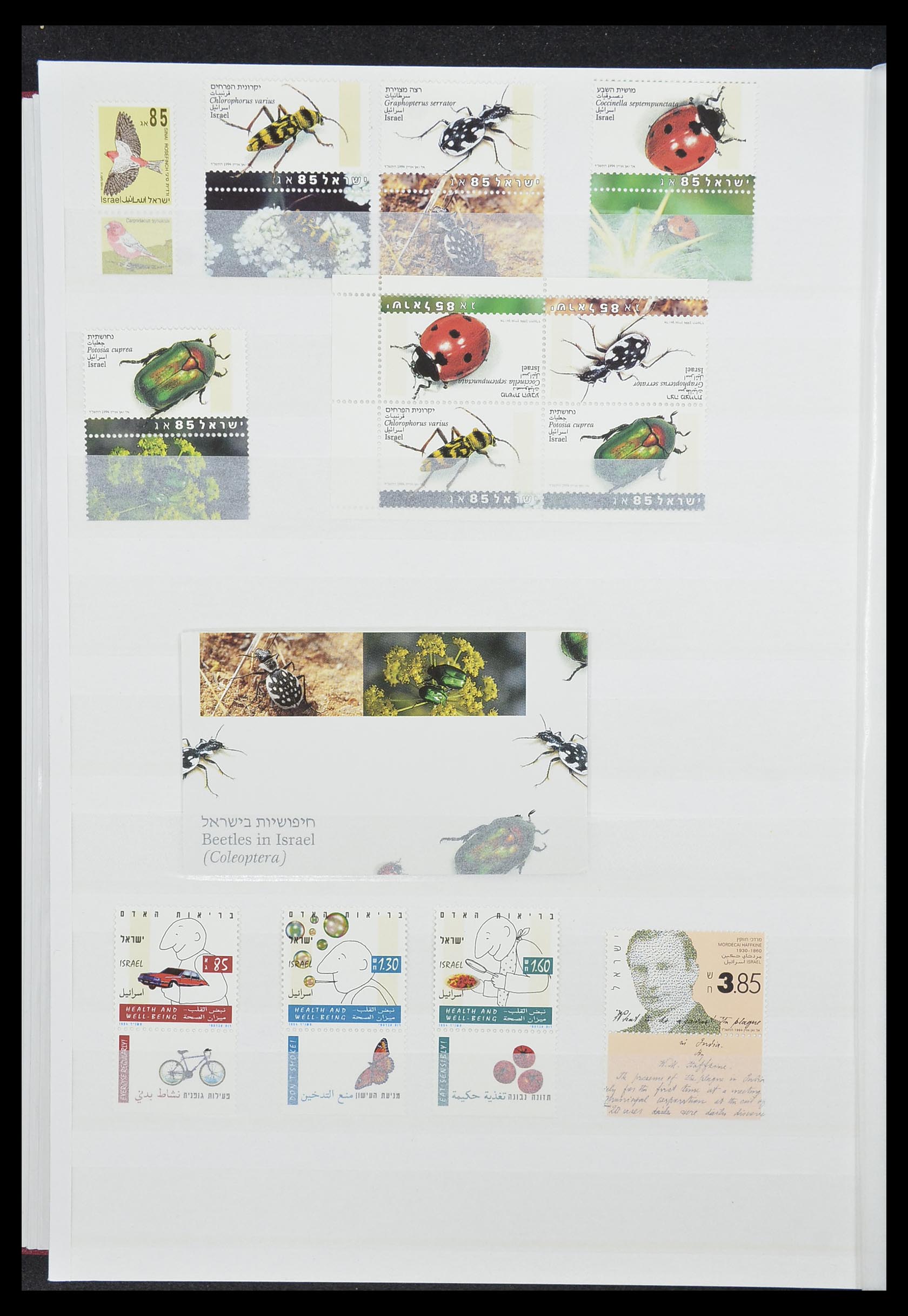 33858 020 - Postzegelverzameling 33858 Israël 1987-2015.