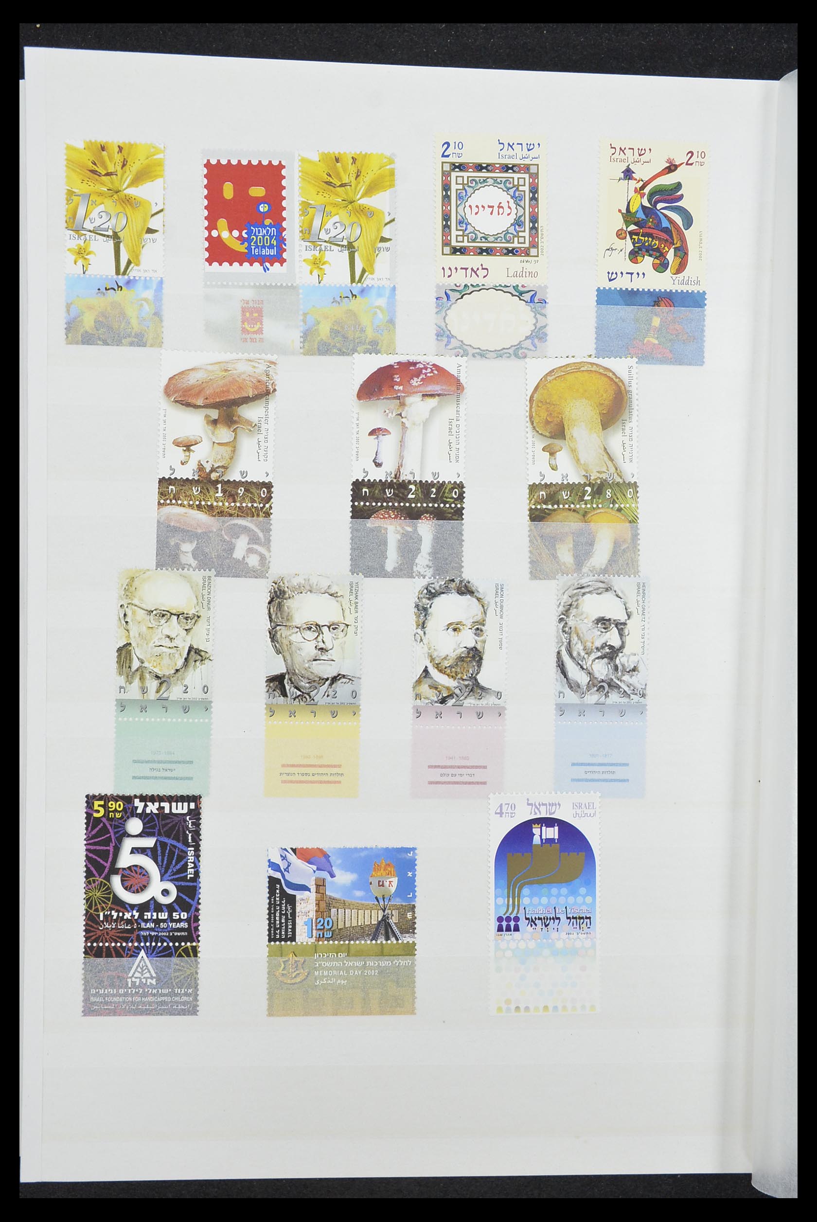 33858 047 - Postzegelverzameling 33858 Israël 1987-2015.