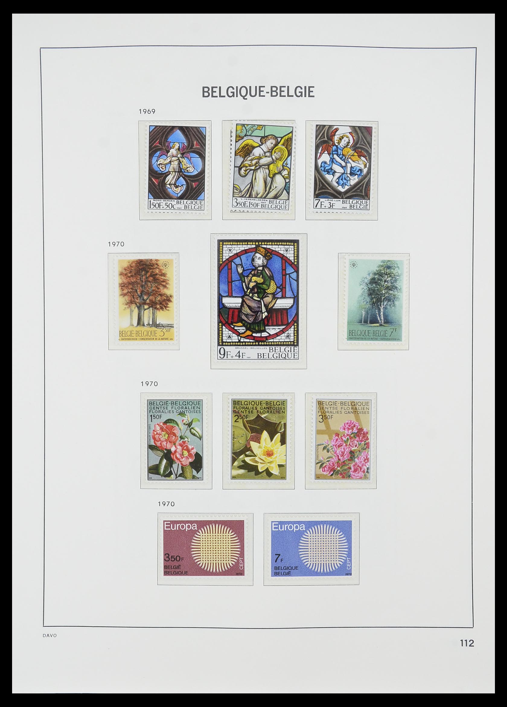 33860 023 - Stamp collection 33860 Belgium 1963-2008.