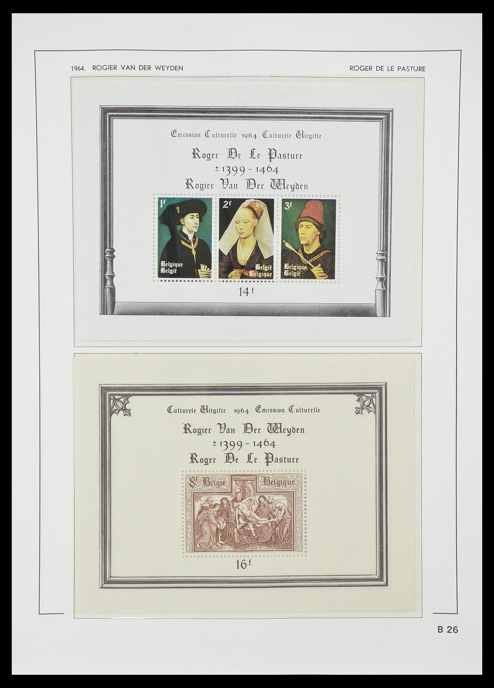33860 025 - Postzegelverzameling 33860 België 1963-2008.