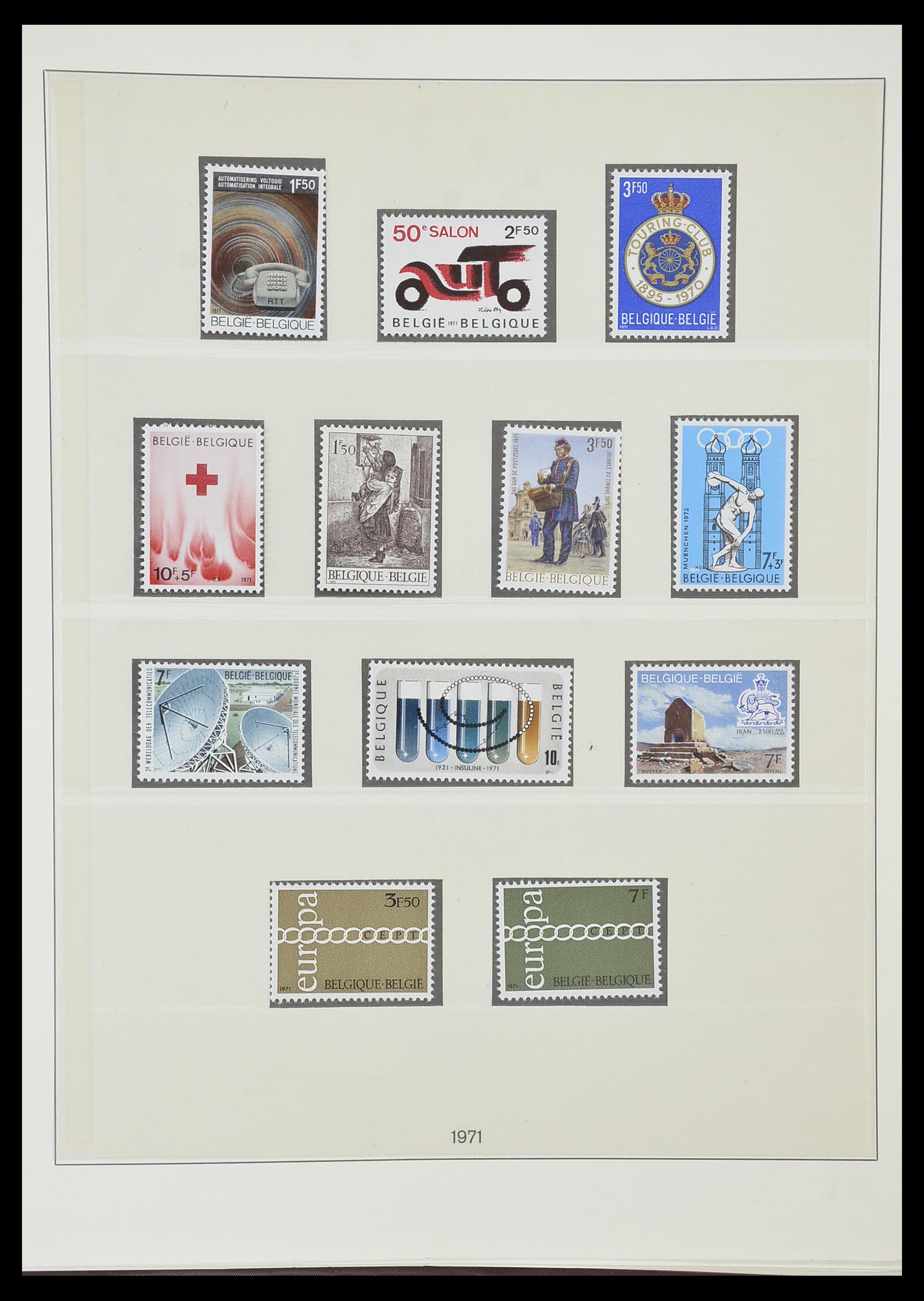 33860 036 - Postzegelverzameling 33860 België 1963-2008.