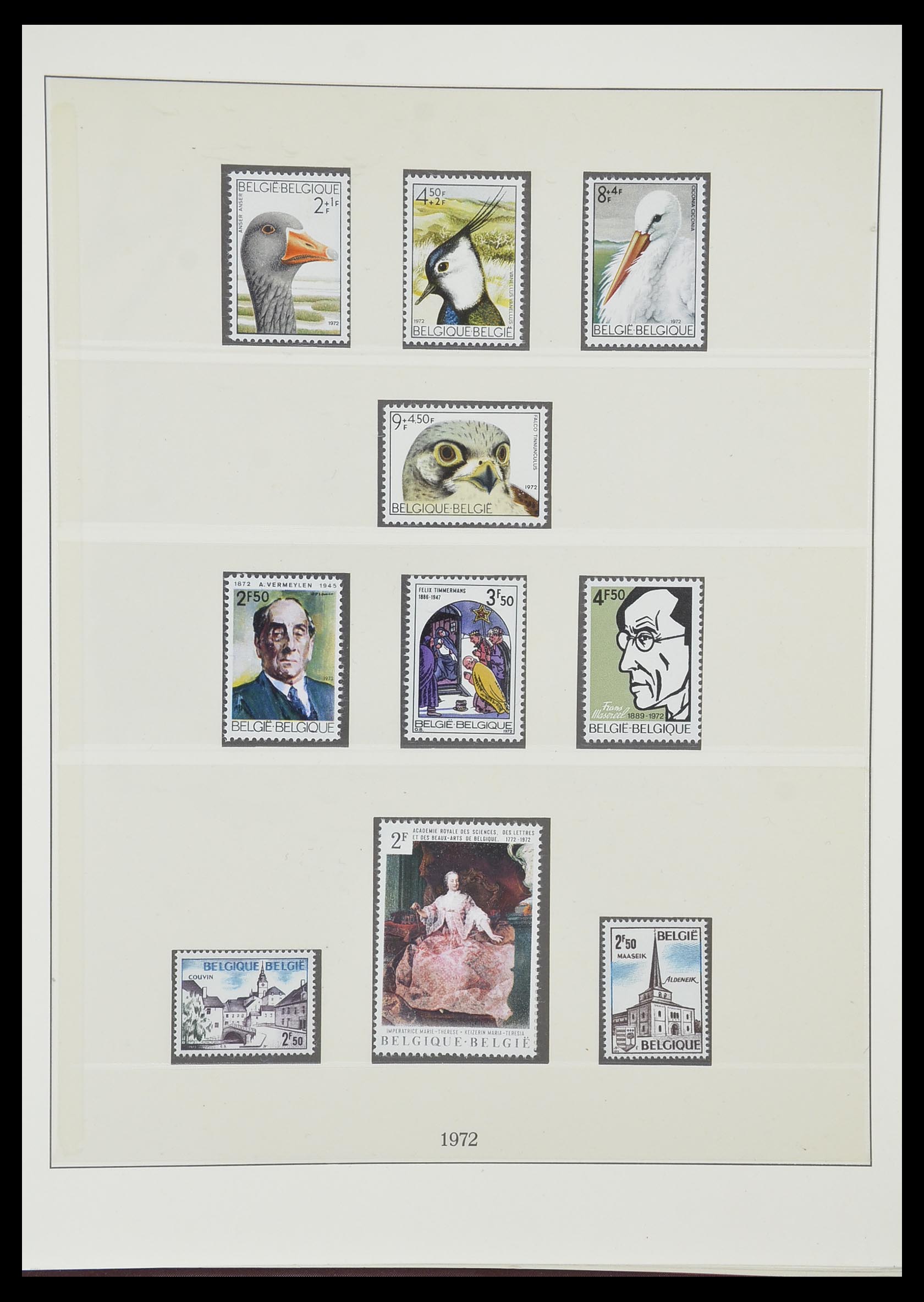 33860 041 - Postzegelverzameling 33860 België 1963-2008.