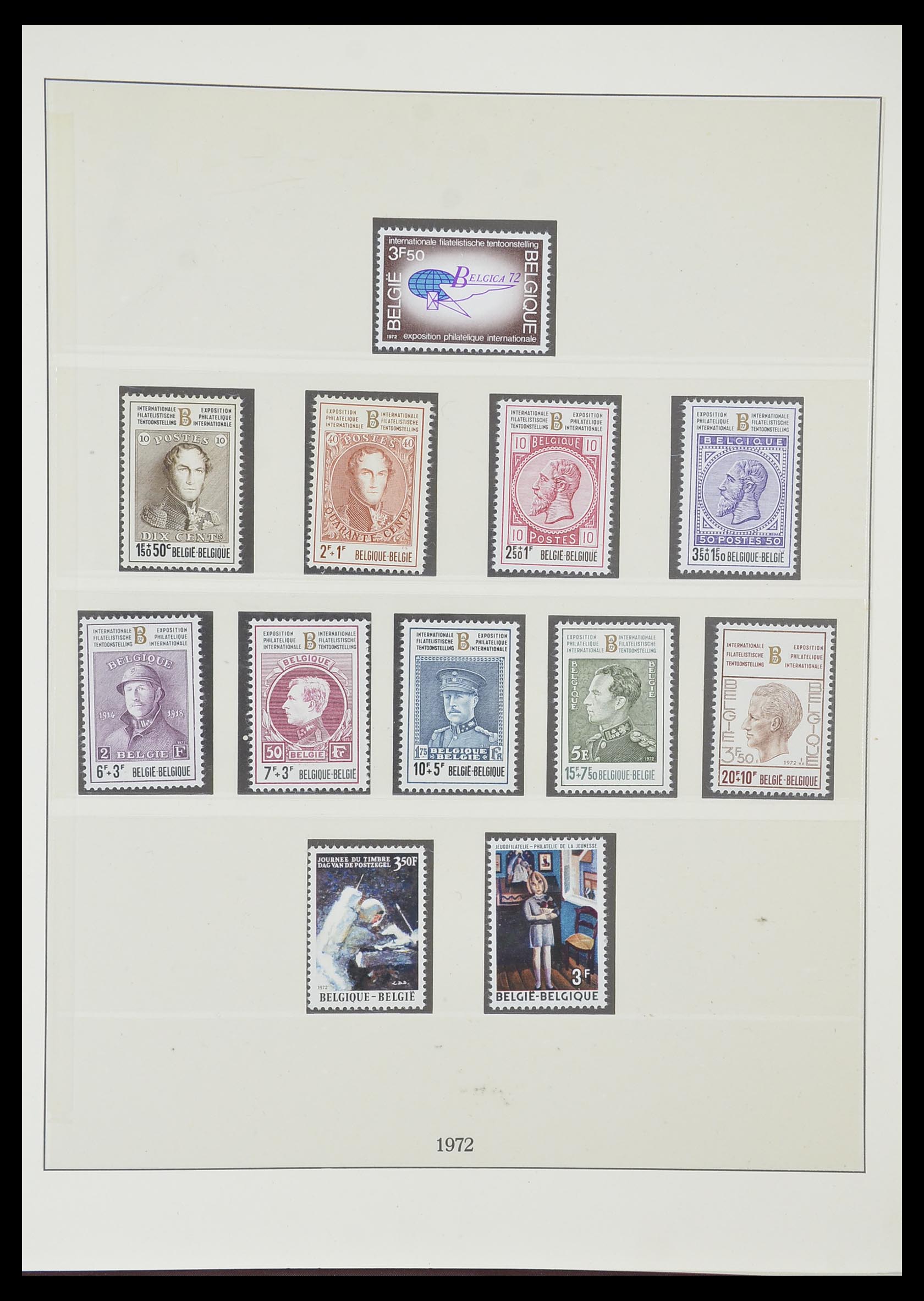 33860 042 - Stamp collection 33860 Belgium 1963-2008.