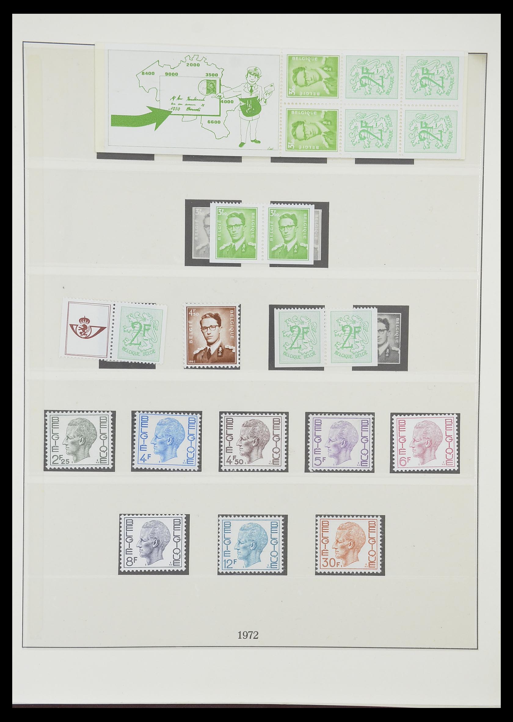 33860 043 - Postzegelverzameling 33860 België 1963-2008.