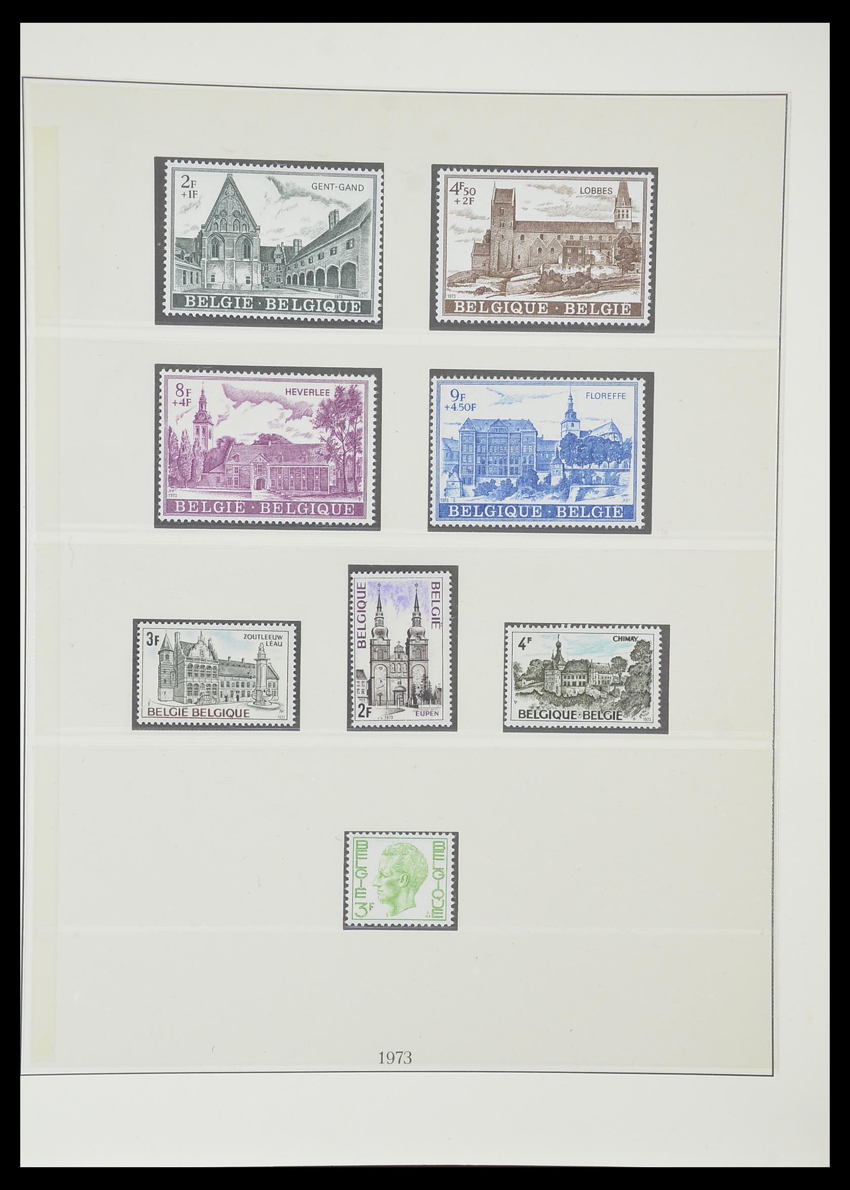 33860 047 - Postzegelverzameling 33860 België 1963-2008.