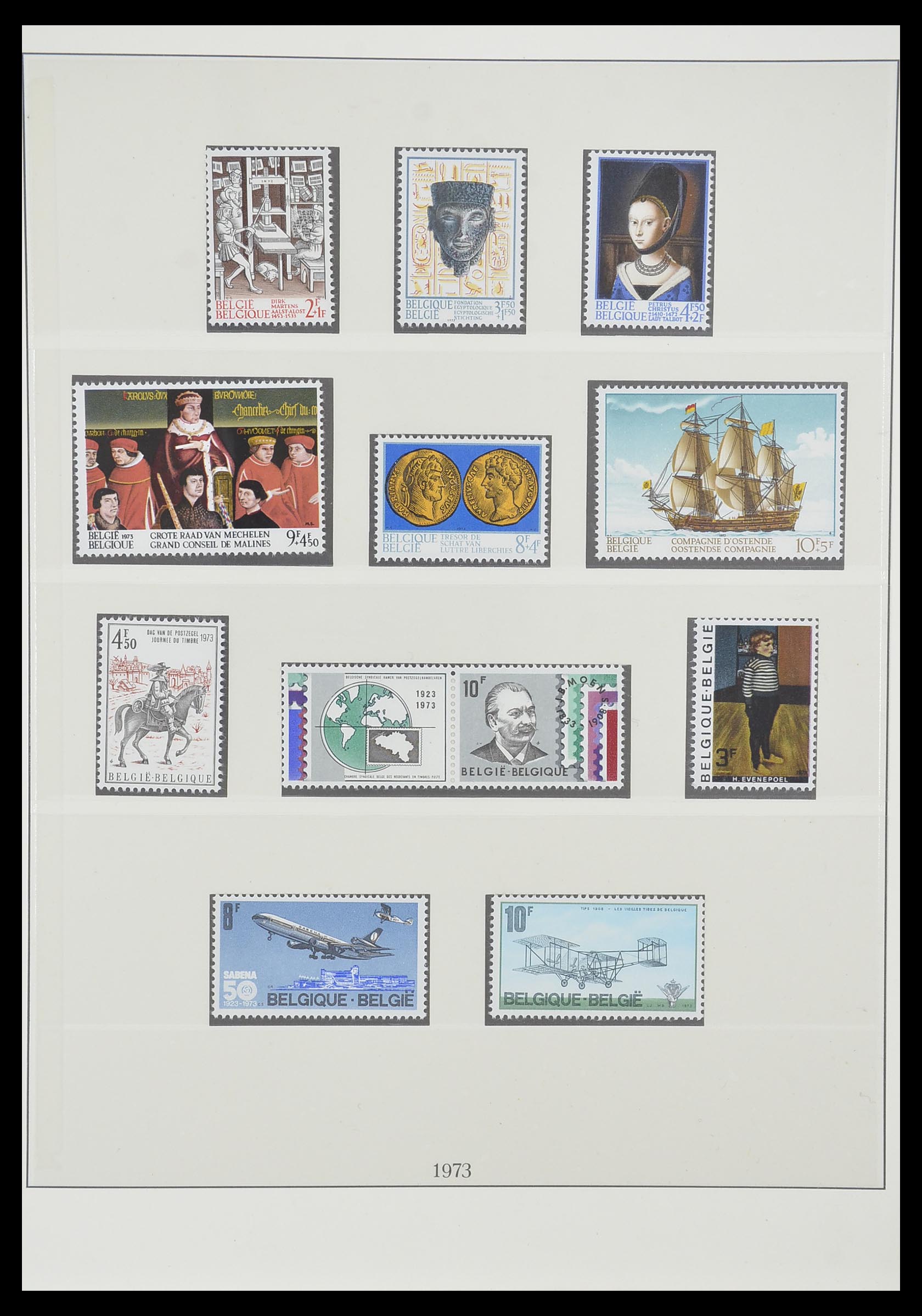 33860 048 - Stamp collection 33860 Belgium 1963-2008.