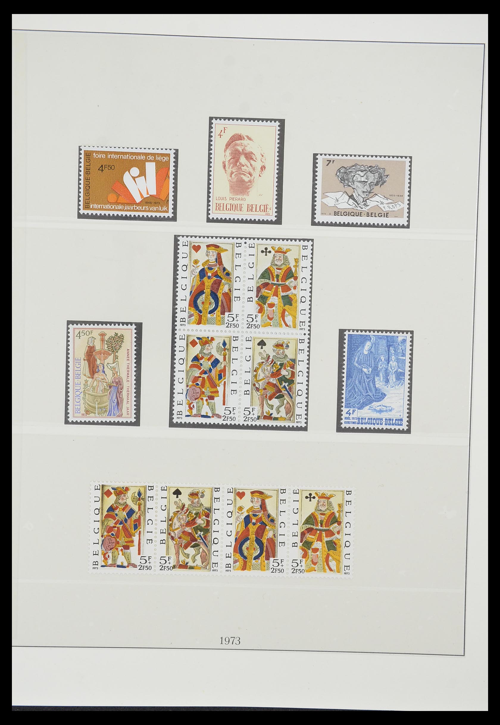 33860 049 - Stamp collection 33860 Belgium 1963-2008.