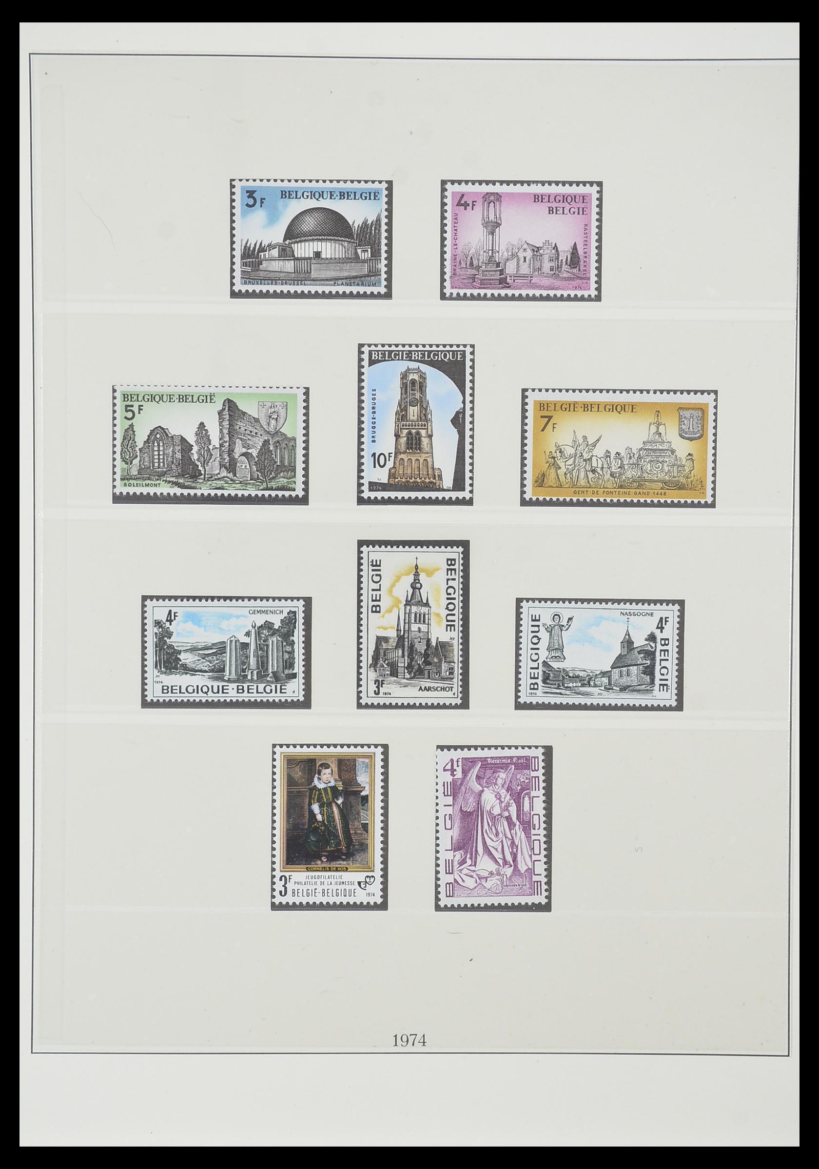 33860 053 - Stamp collection 33860 Belgium 1963-2008.