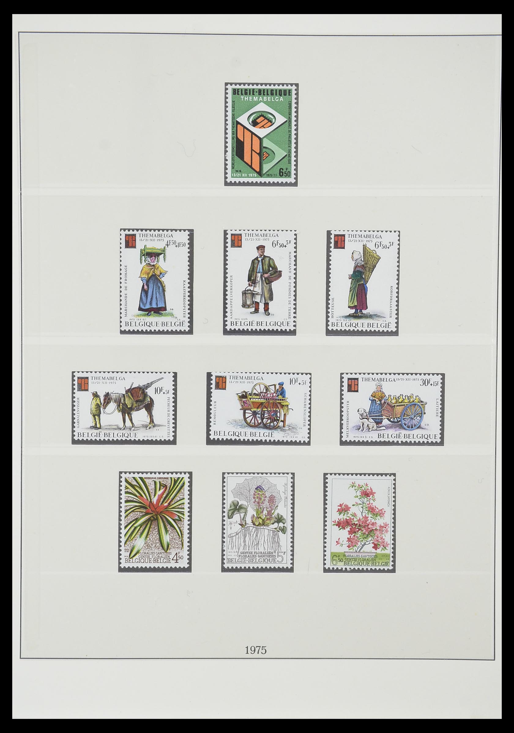 33860 054 - Postzegelverzameling 33860 België 1963-2008.