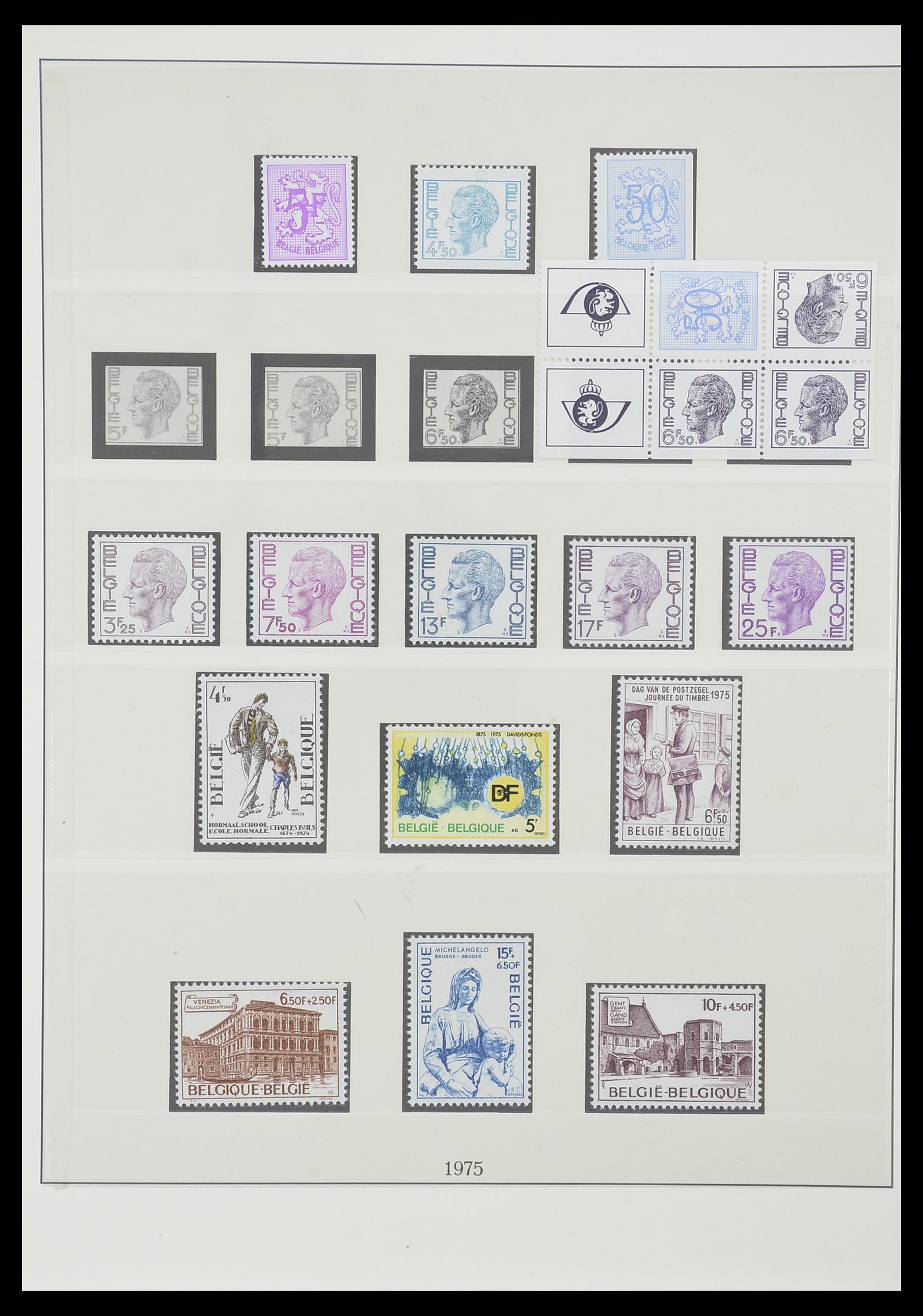 33860 055 - Stamp collection 33860 Belgium 1963-2008.