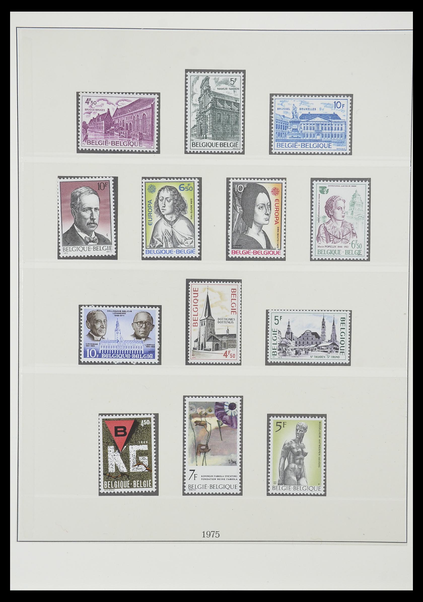 33860 056 - Stamp collection 33860 Belgium 1963-2008.