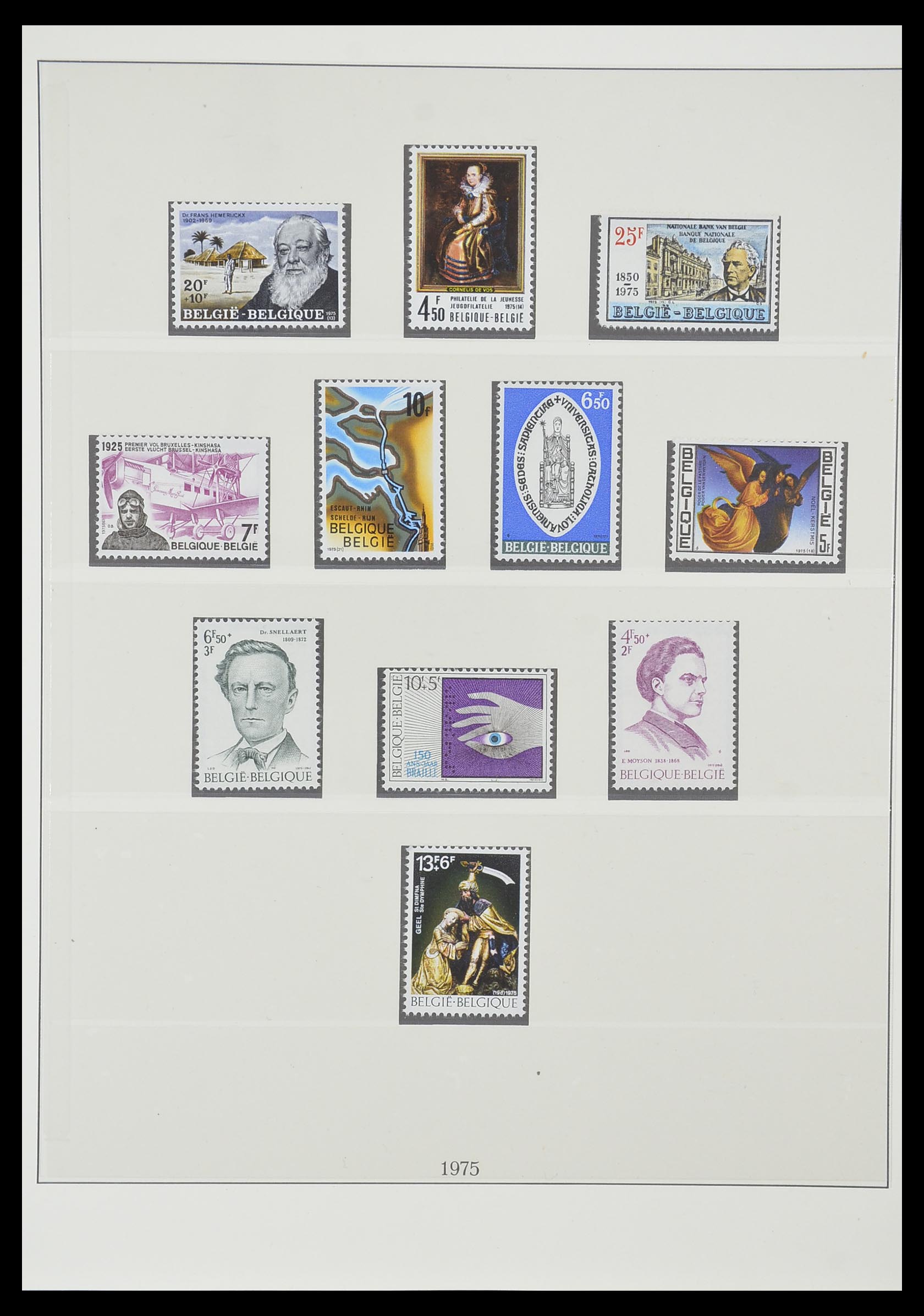 33860 057 - Postzegelverzameling 33860 België 1963-2008.