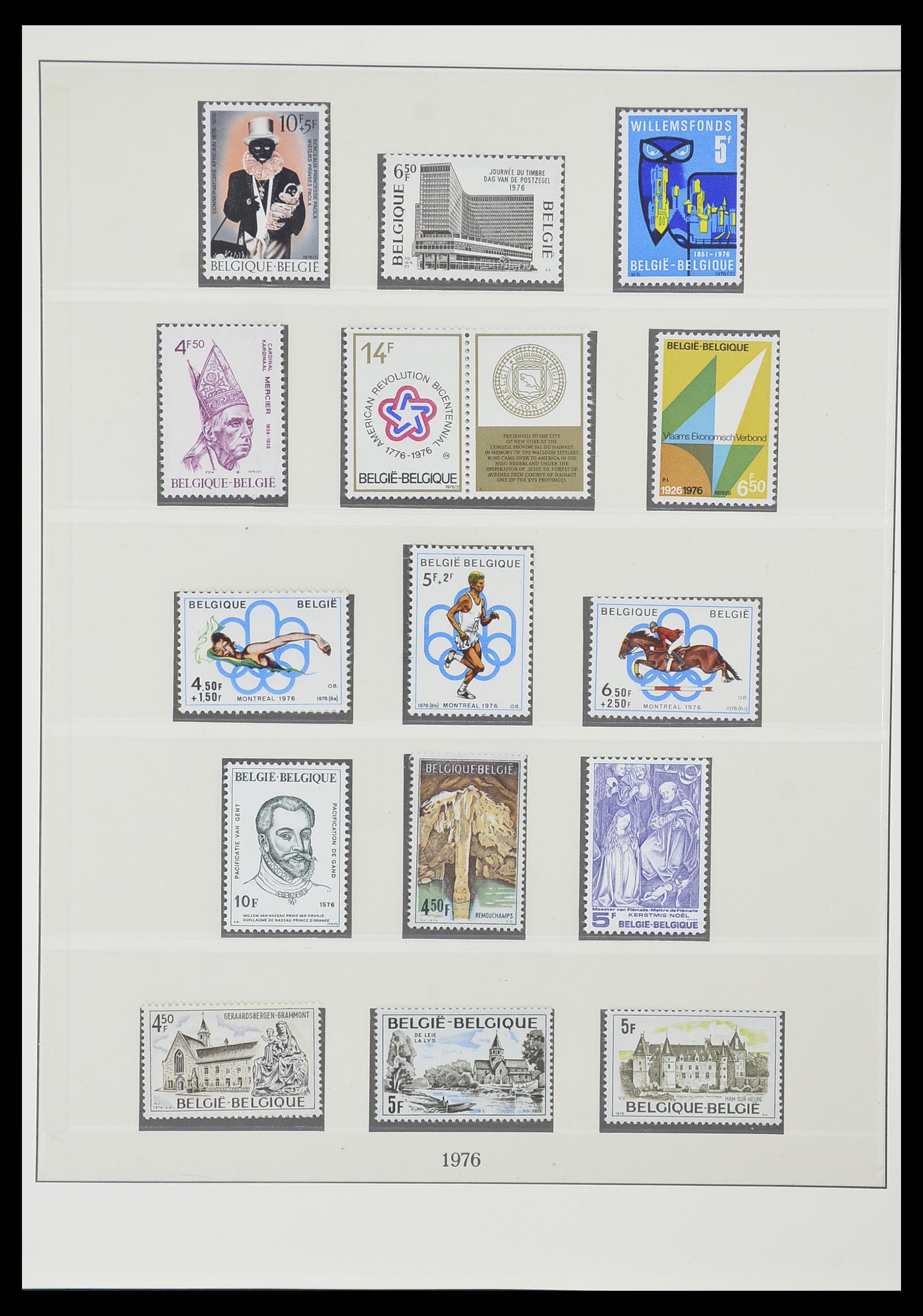 33860 058 - Stamp collection 33860 Belgium 1963-2008.