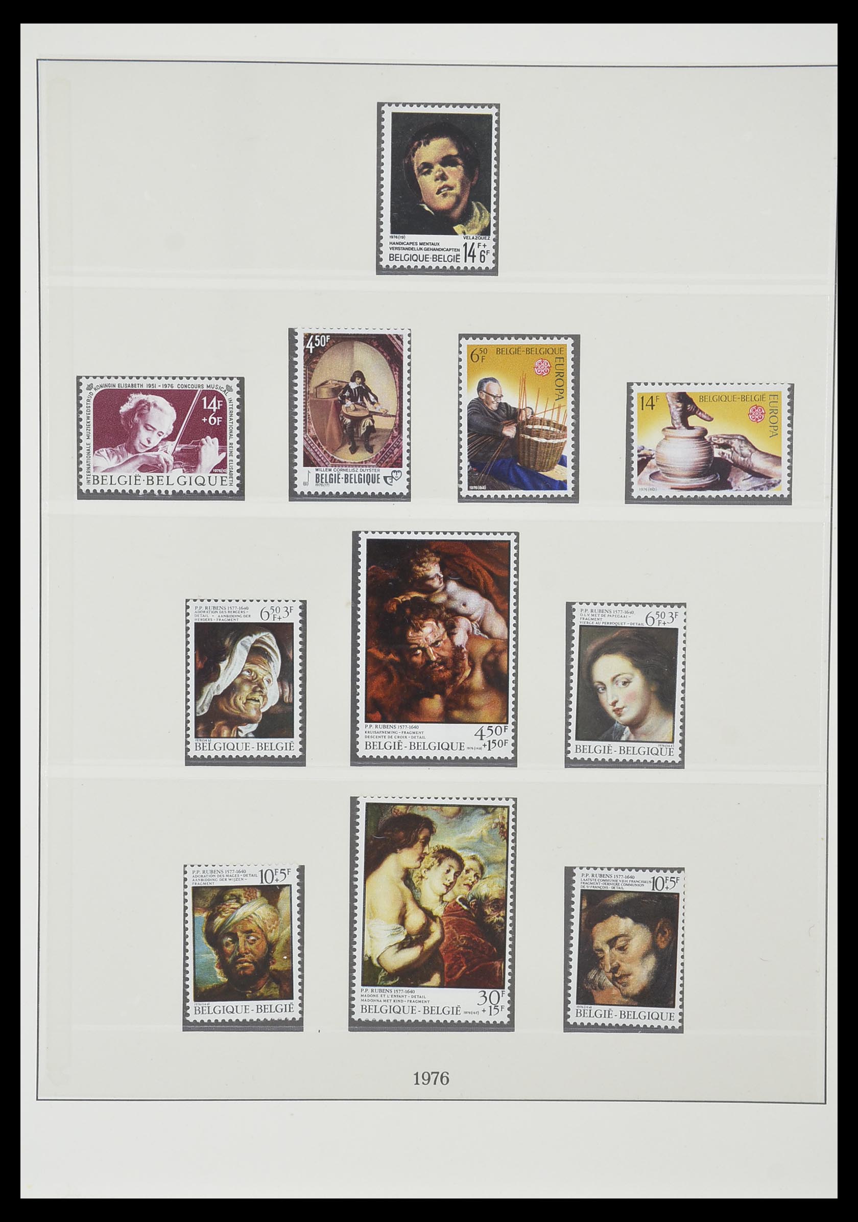 33860 059 - Postzegelverzameling 33860 België 1963-2008.