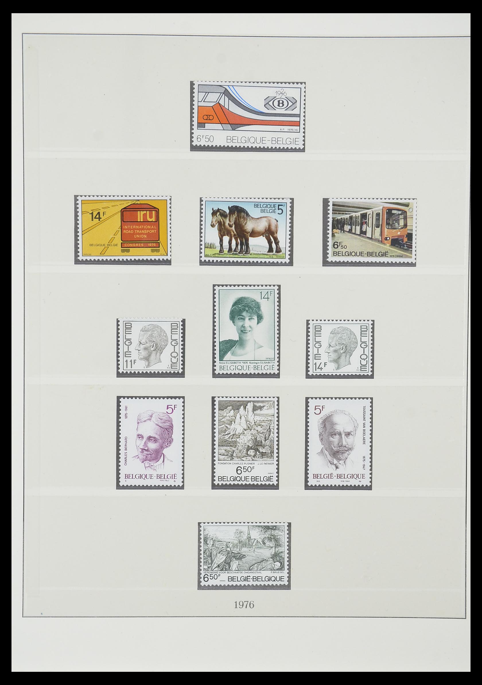33860 060 - Stamp collection 33860 Belgium 1963-2008.