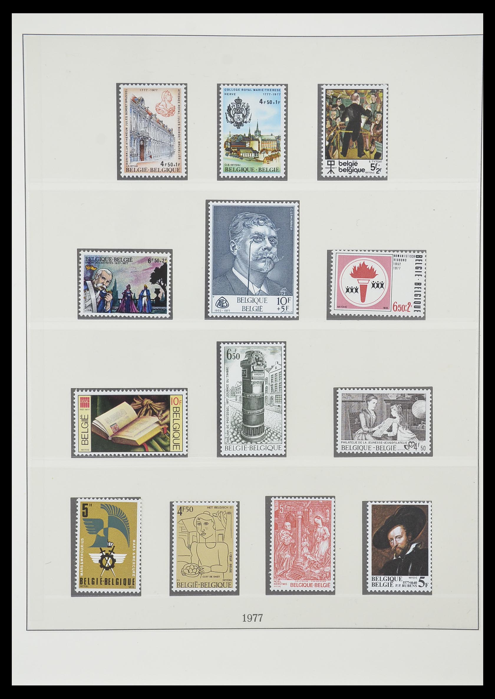 33860 065 - Stamp collection 33860 Belgium 1963-2008.