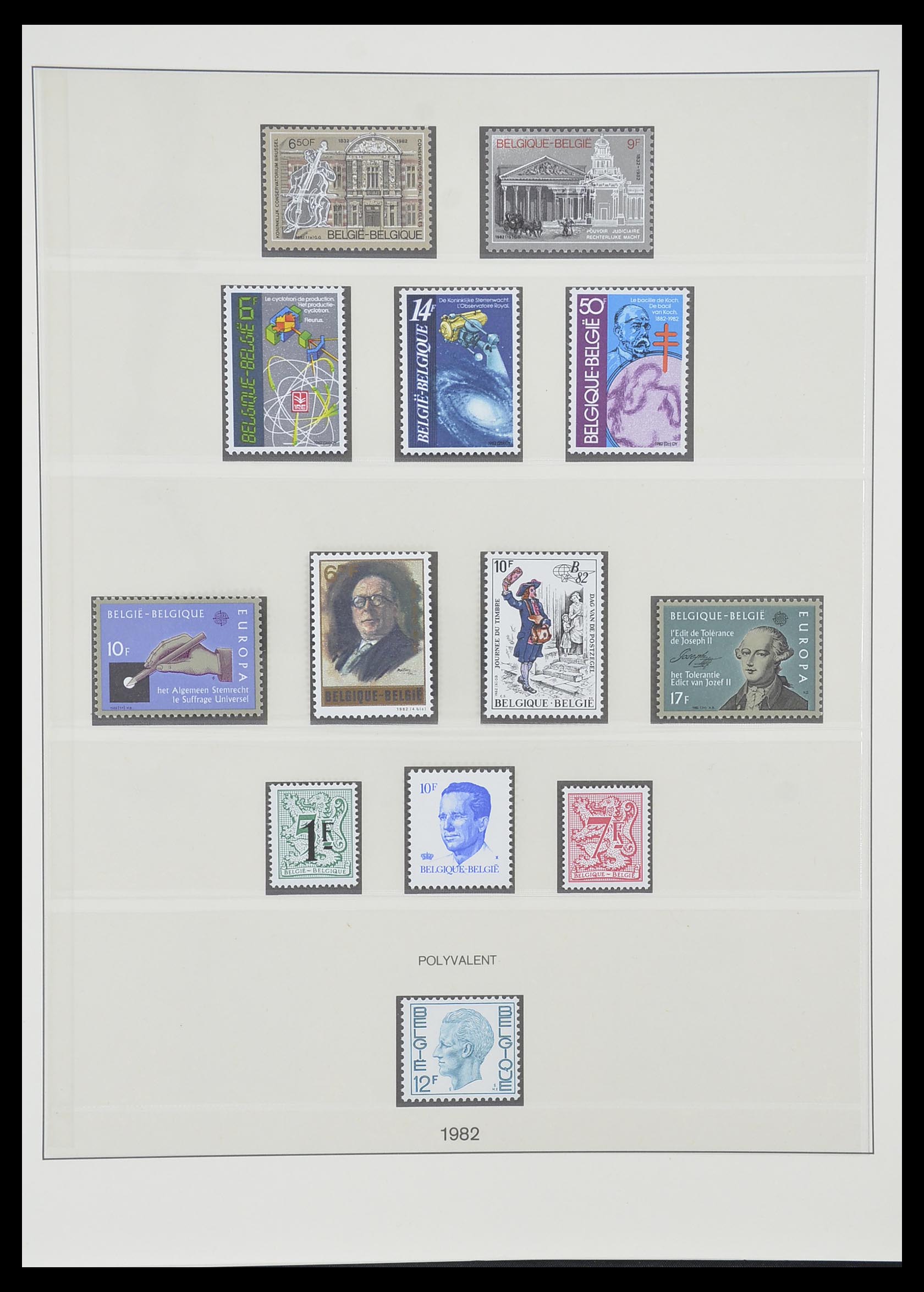 33860 088 - Stamp collection 33860 Belgium 1963-2008.