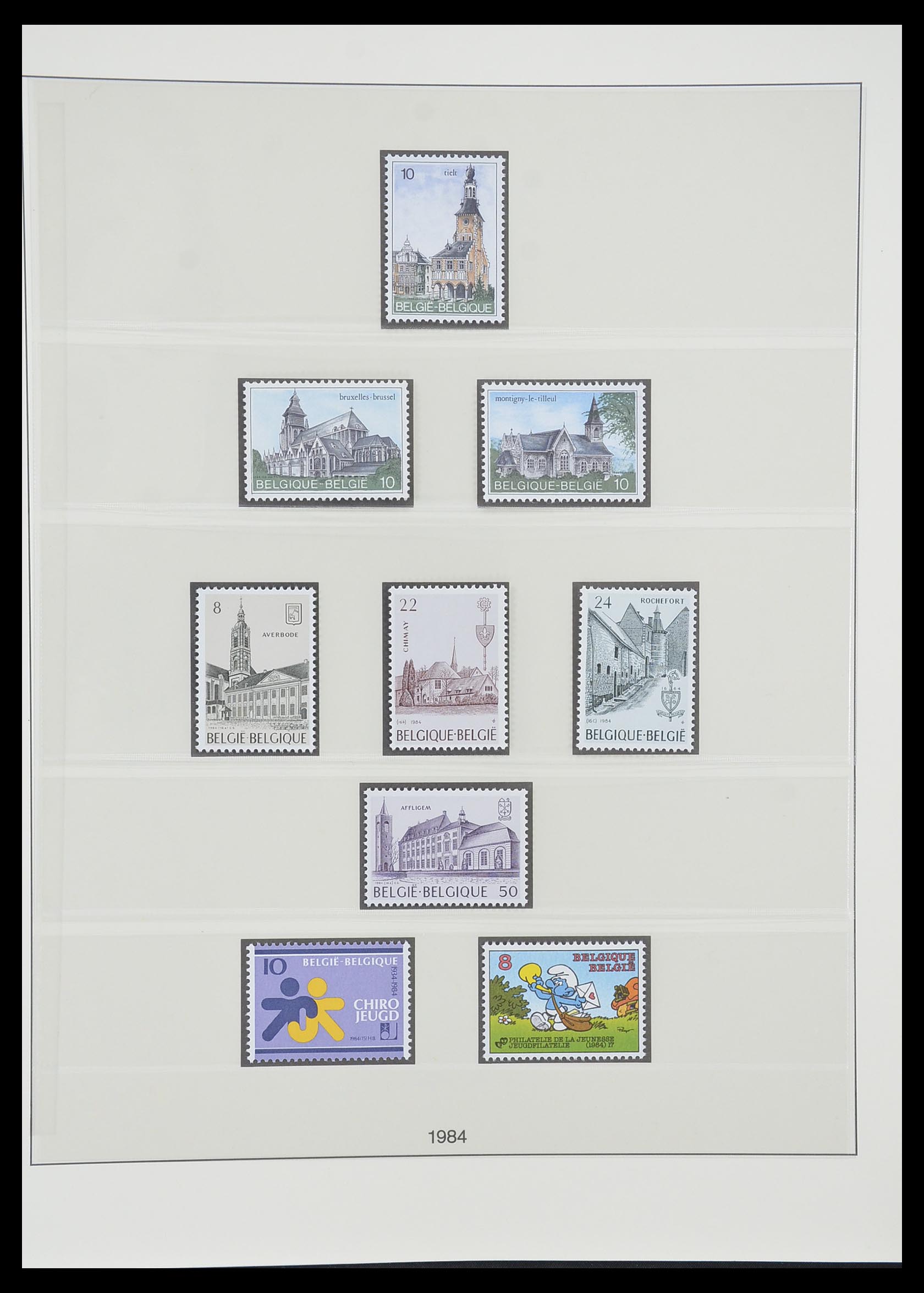 33860 099 - Stamp collection 33860 Belgium 1963-2008.