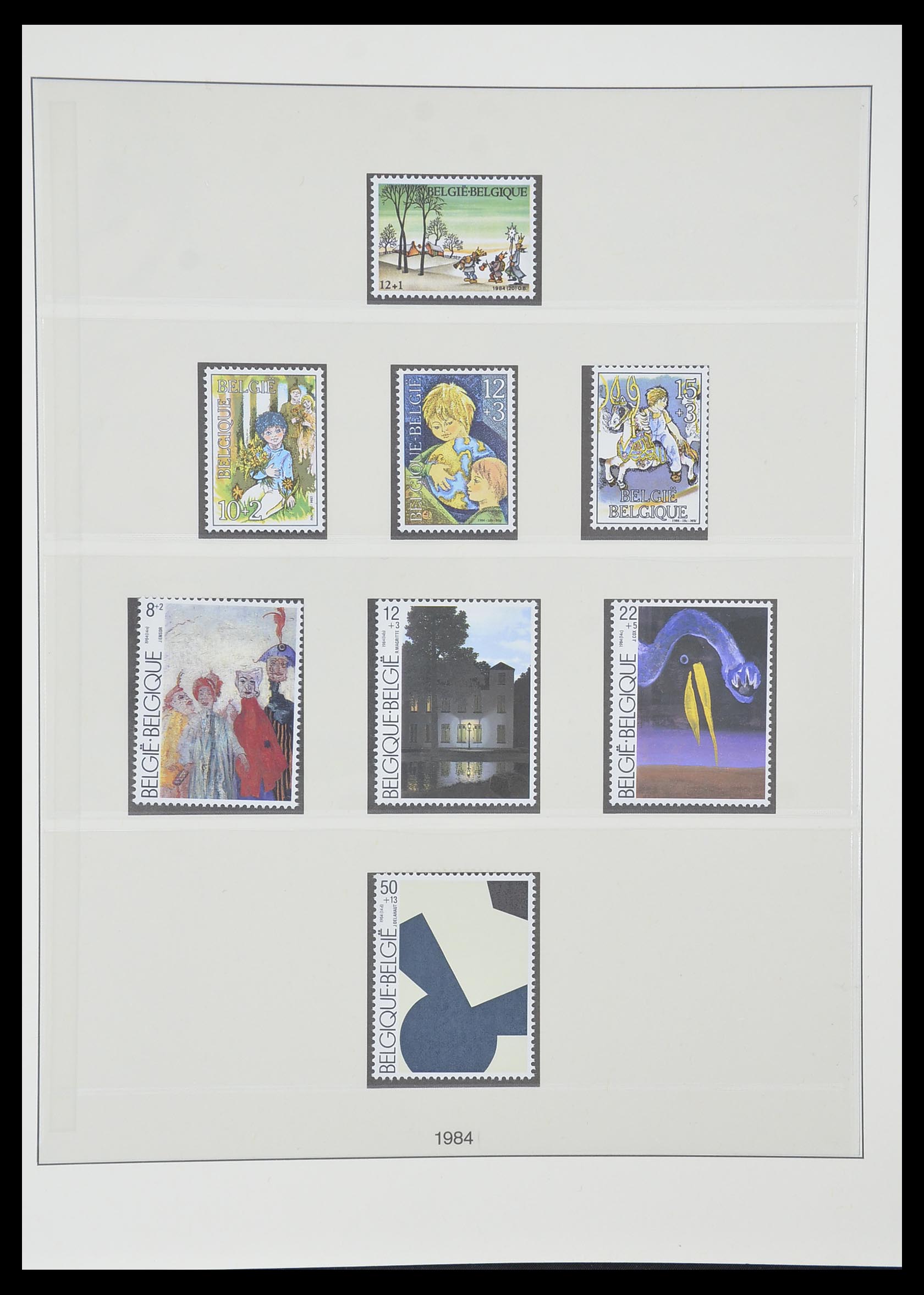 33860 100 - Stamp collection 33860 Belgium 1963-2008.