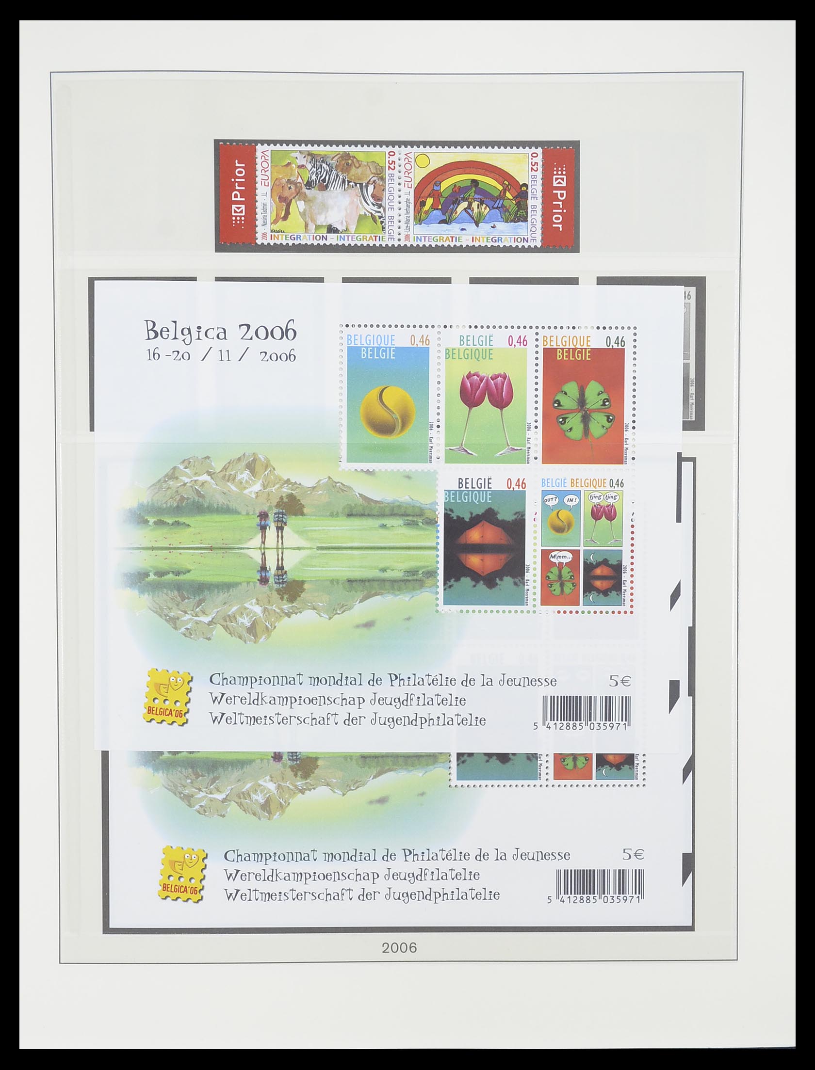 33860 281 - Stamp collection 33860 Belgium 1963-2008.