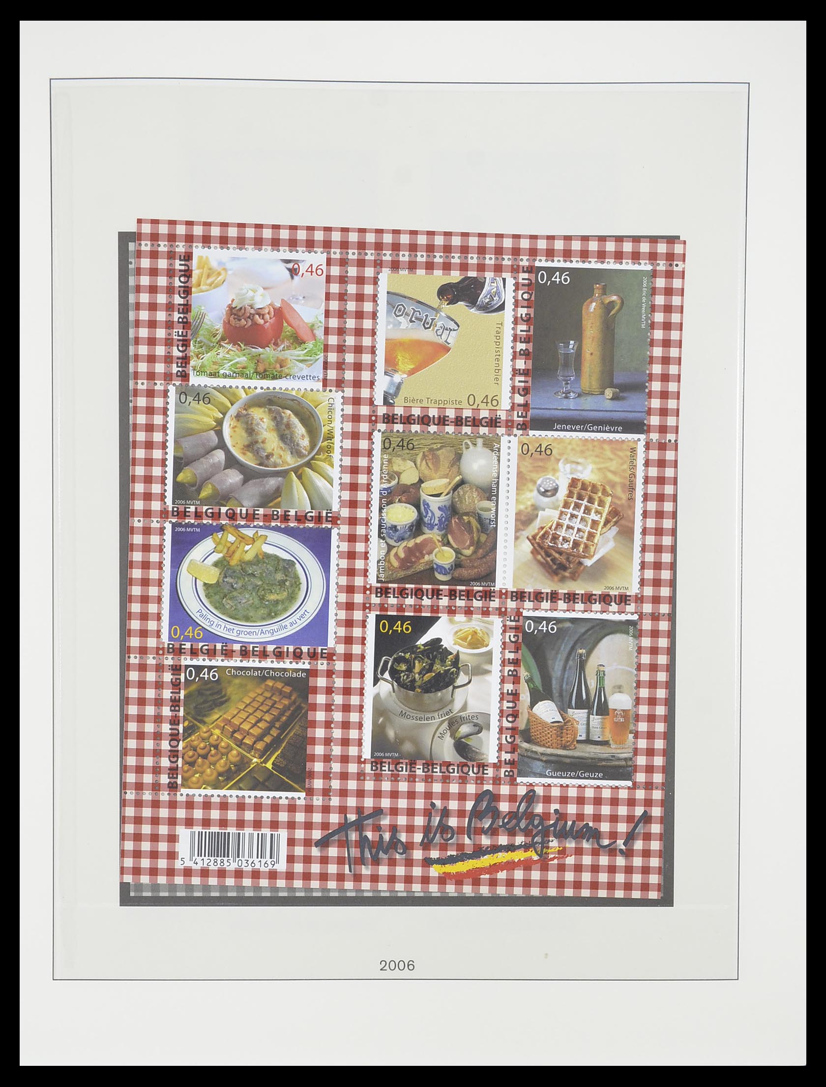 33860 283 - Stamp collection 33860 Belgium 1963-2008.