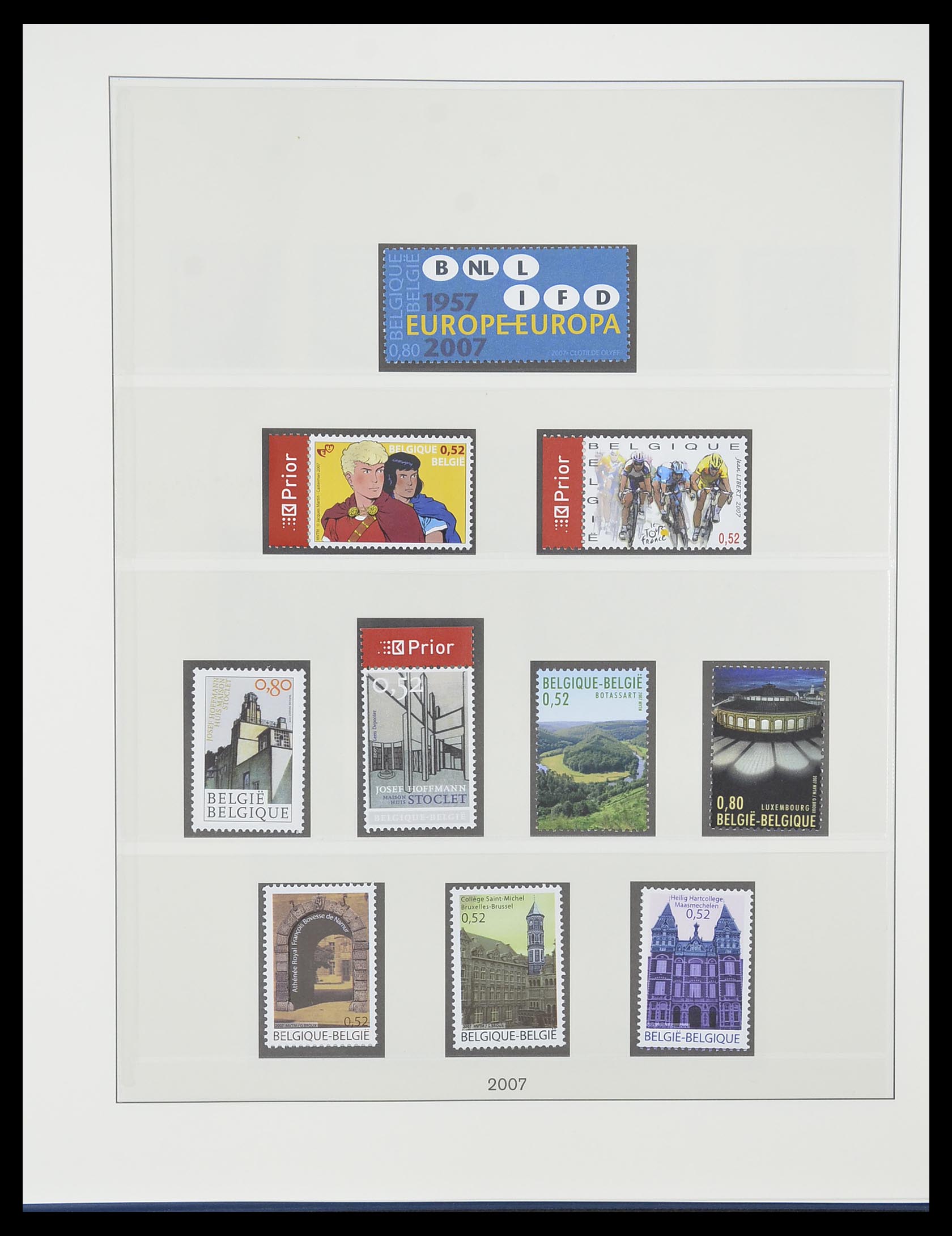 33860 296 - Stamp collection 33860 Belgium 1963-2008.