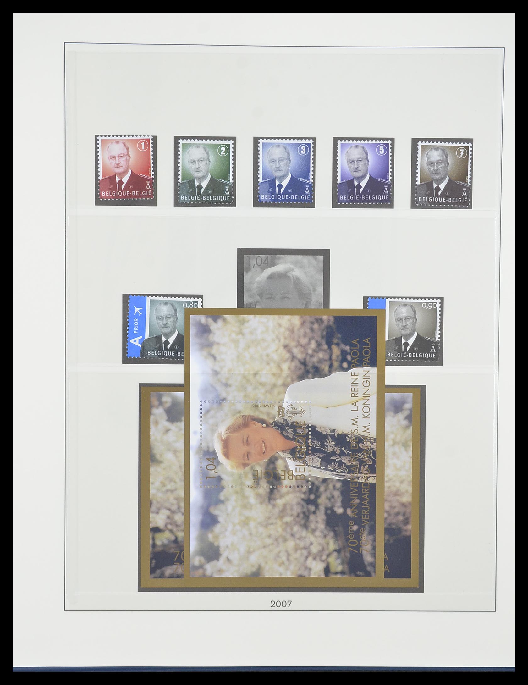 33860 297 - Stamp collection 33860 Belgium 1963-2008.
