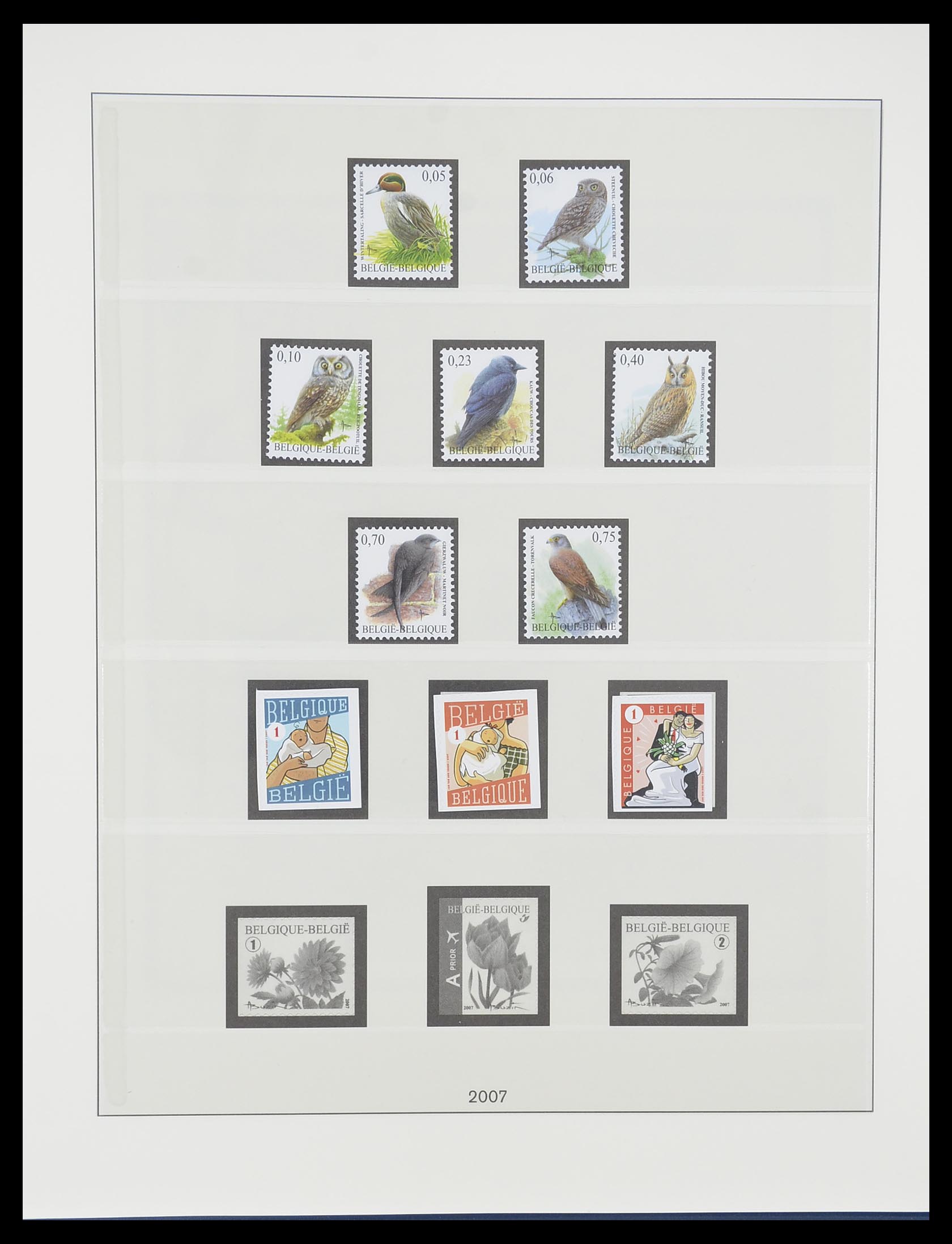 33860 300 - Stamp collection 33860 Belgium 1963-2008.