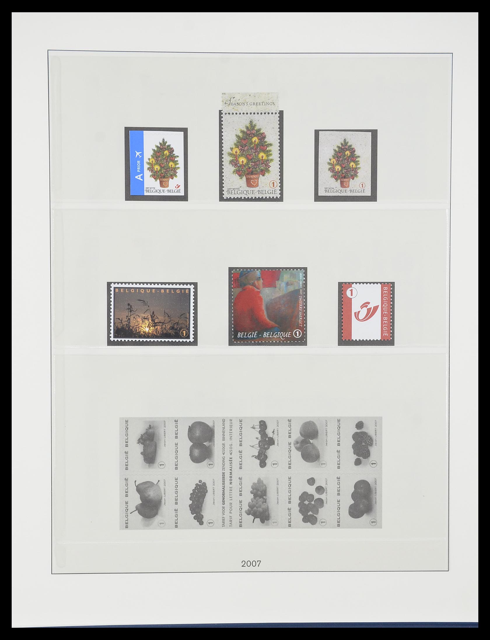 33860 304 - Postzegelverzameling 33860 België 1963-2008.