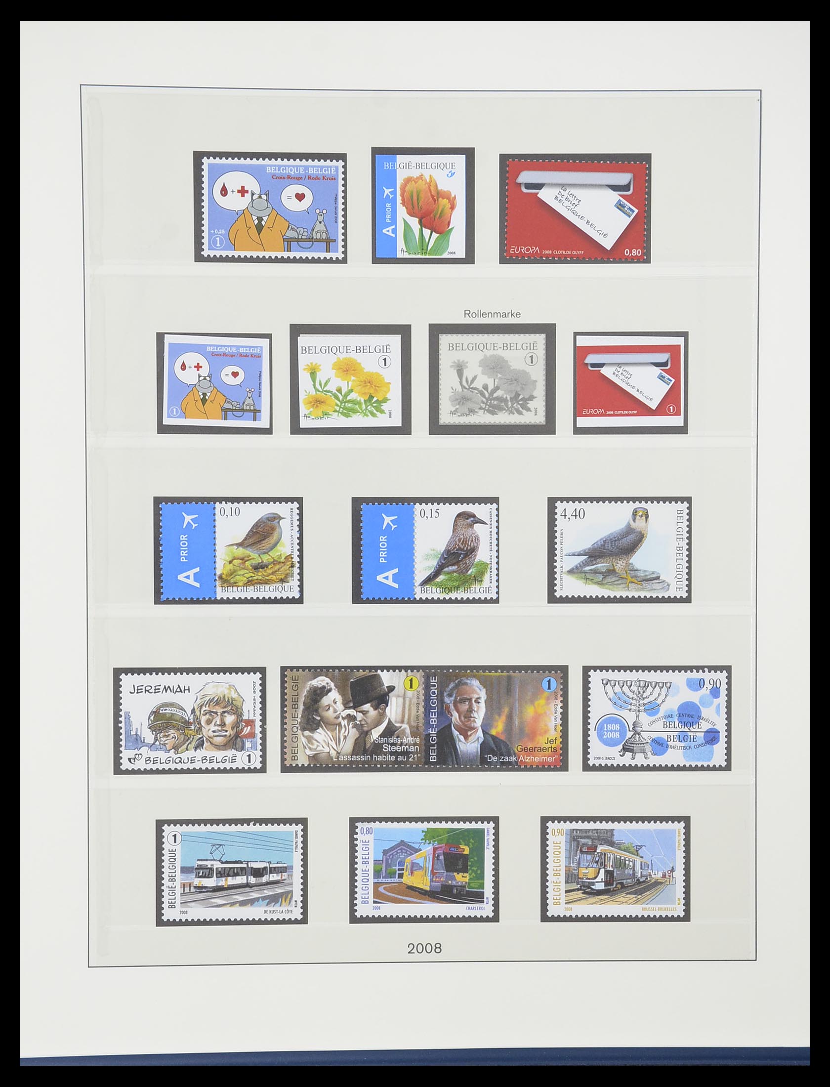 33860 310 - Postzegelverzameling 33860 België 1963-2008.