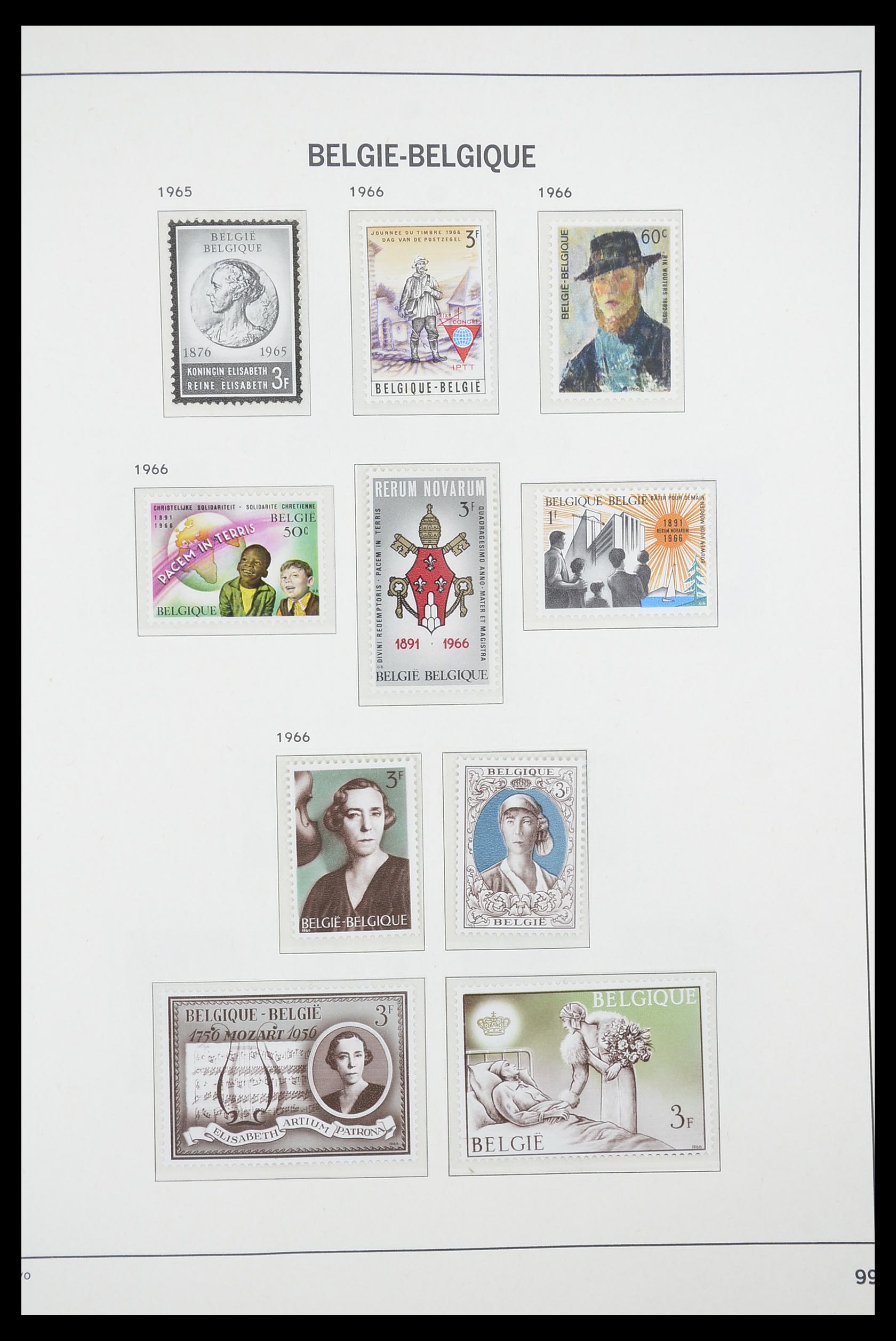 33863 049 - Stamp collection 33863 Belgium 1950-1984.