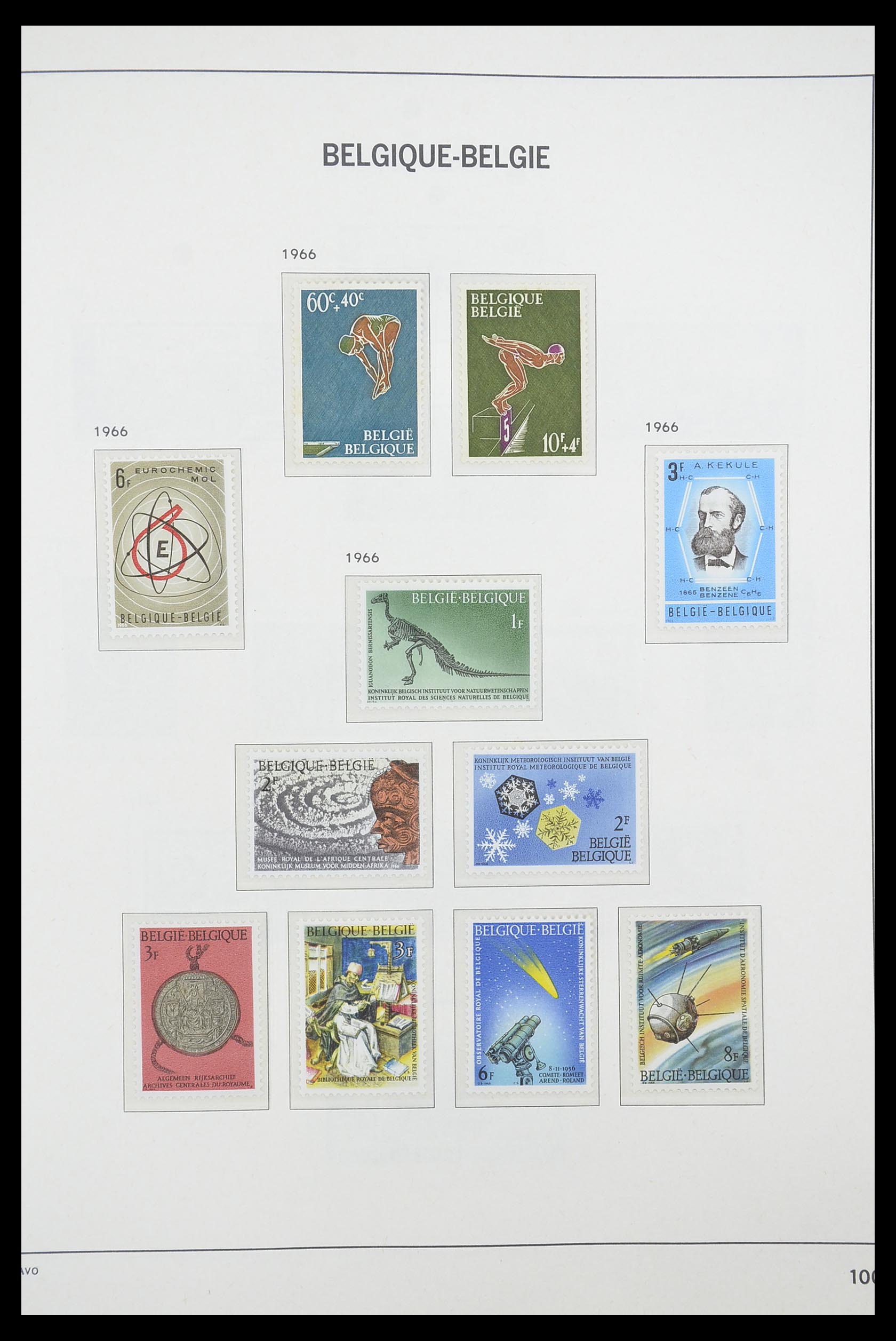 33863 050 - Stamp collection 33863 Belgium 1950-1984.